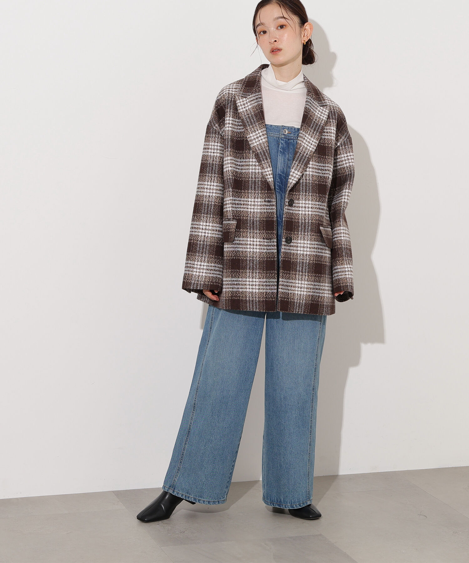  「オーバージャケットコート」|ブルゾン・スタジャン|