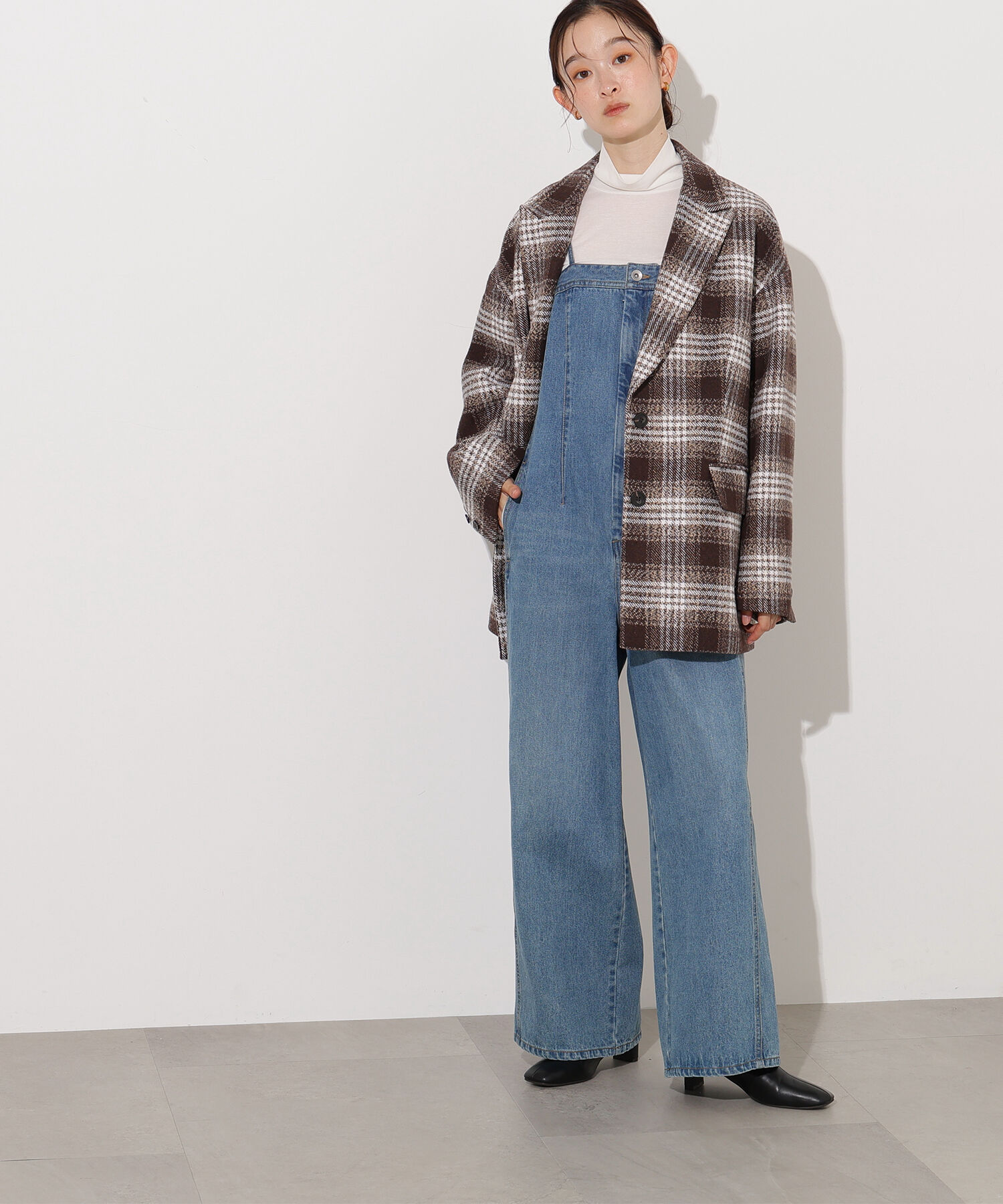  「オーバージャケットコート」|ブルゾン・スタジャン|