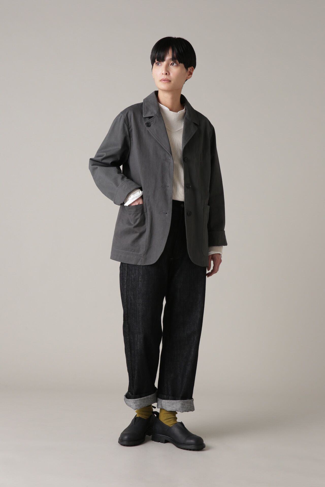 MHL.「CANTON LIGHT DENIM BLACK」|その他|