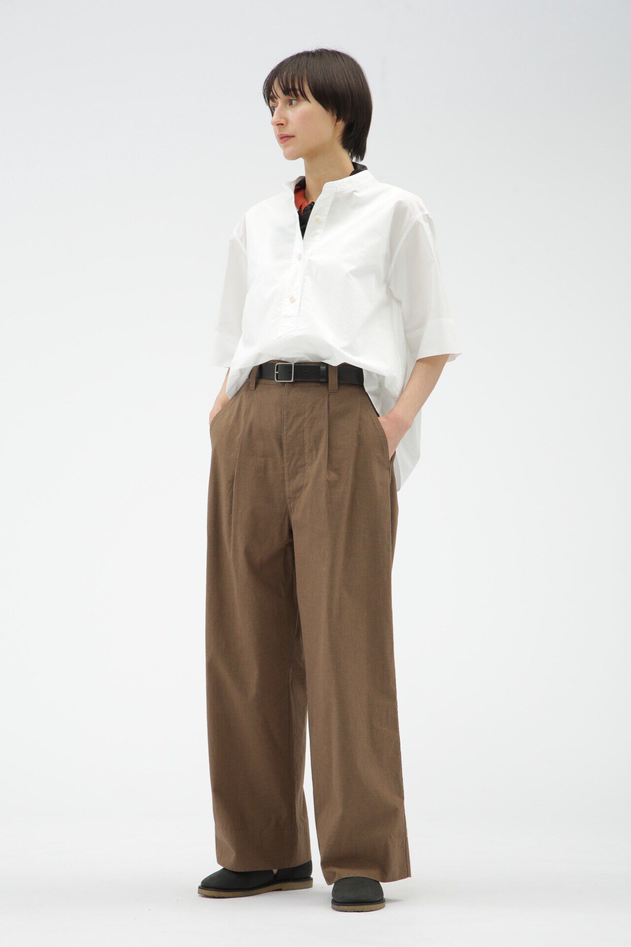 MHL.「COTTON RAMIE POPLIN」|シャツ・ブラウス|