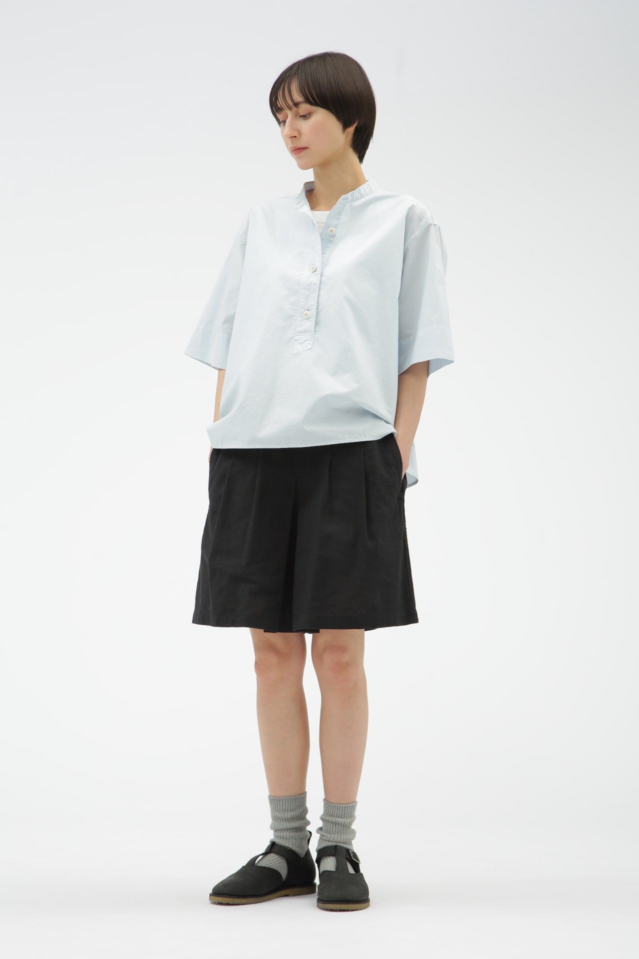 MHL.「COTTON RAMIE POPLIN」|シャツ・ブラウス|