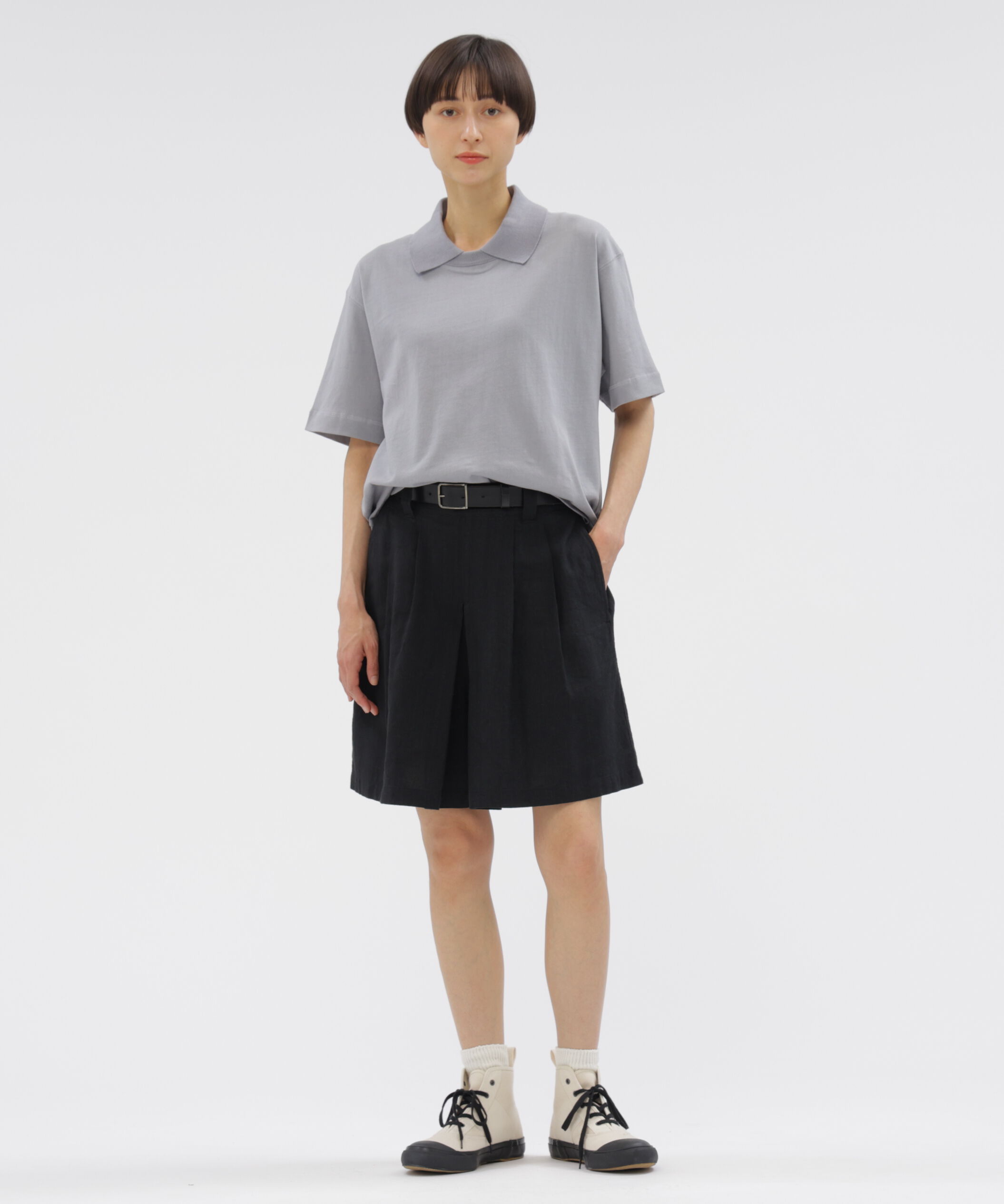 MHL.「AIR COTTON JERSEY TOP」|Tシャツ・カットソー|