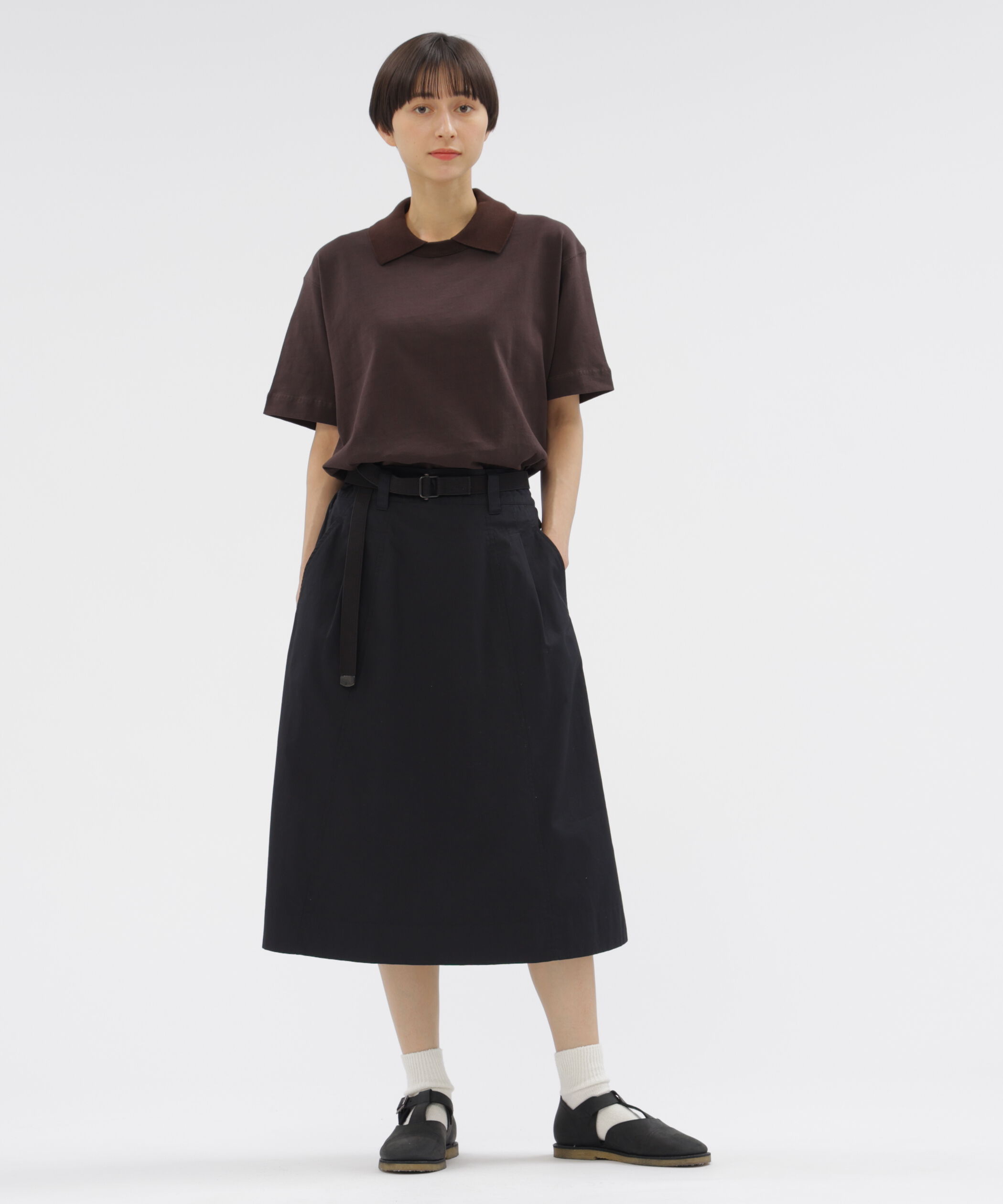 MHL.「AIR COTTON JERSEY TOP」|Tシャツ・カットソー|
