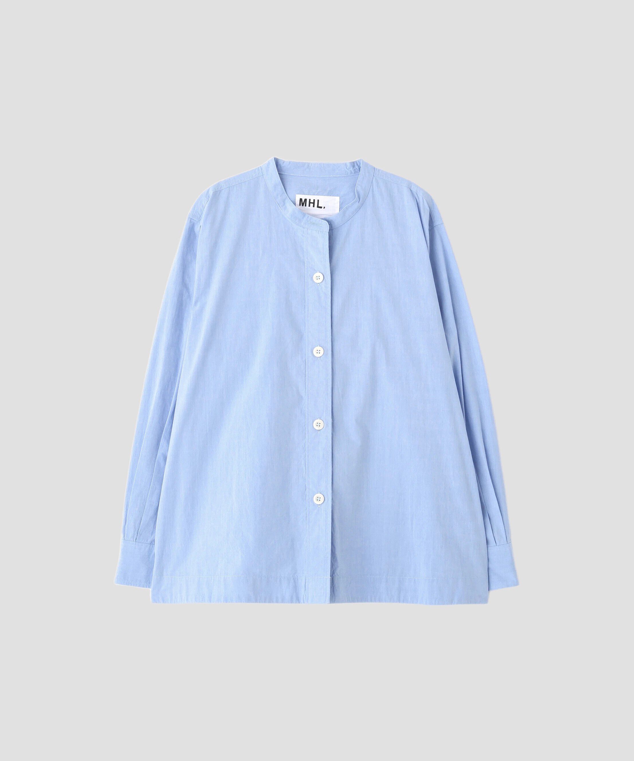 MHL.「BRUSHED COTTON CHAMBRAY SHIRT (EC限定)」|シャツ・ブラウス|