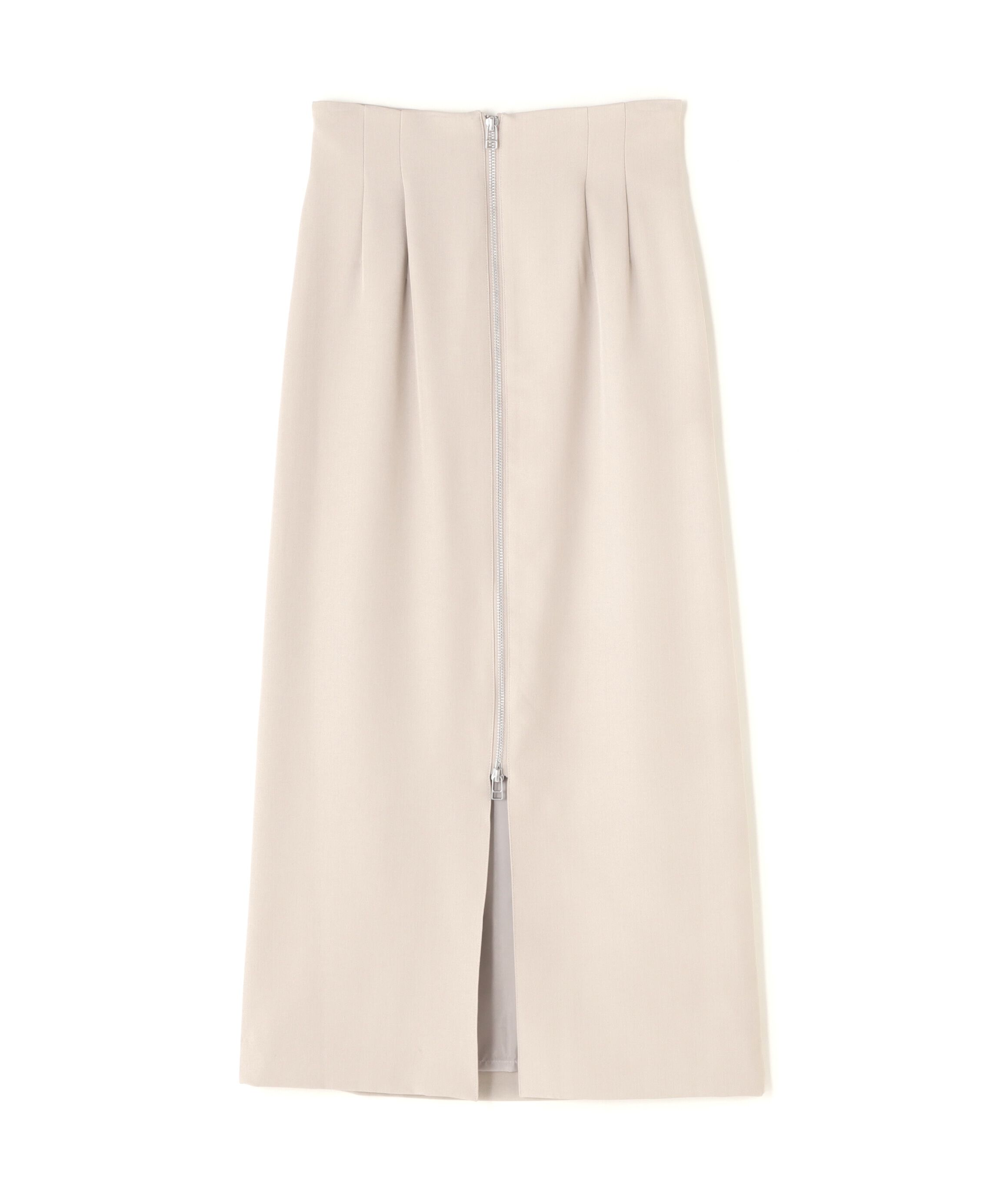  「フロントジップナロースカート」|スカート|