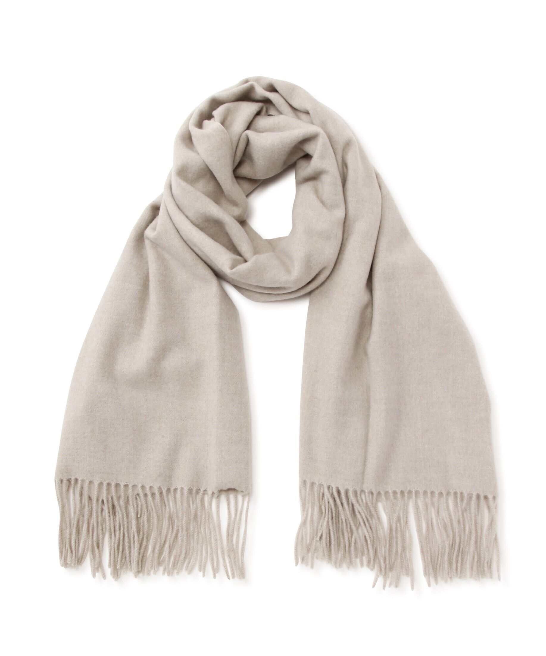 「ウインターライトストール」|マフラー|ベージュ