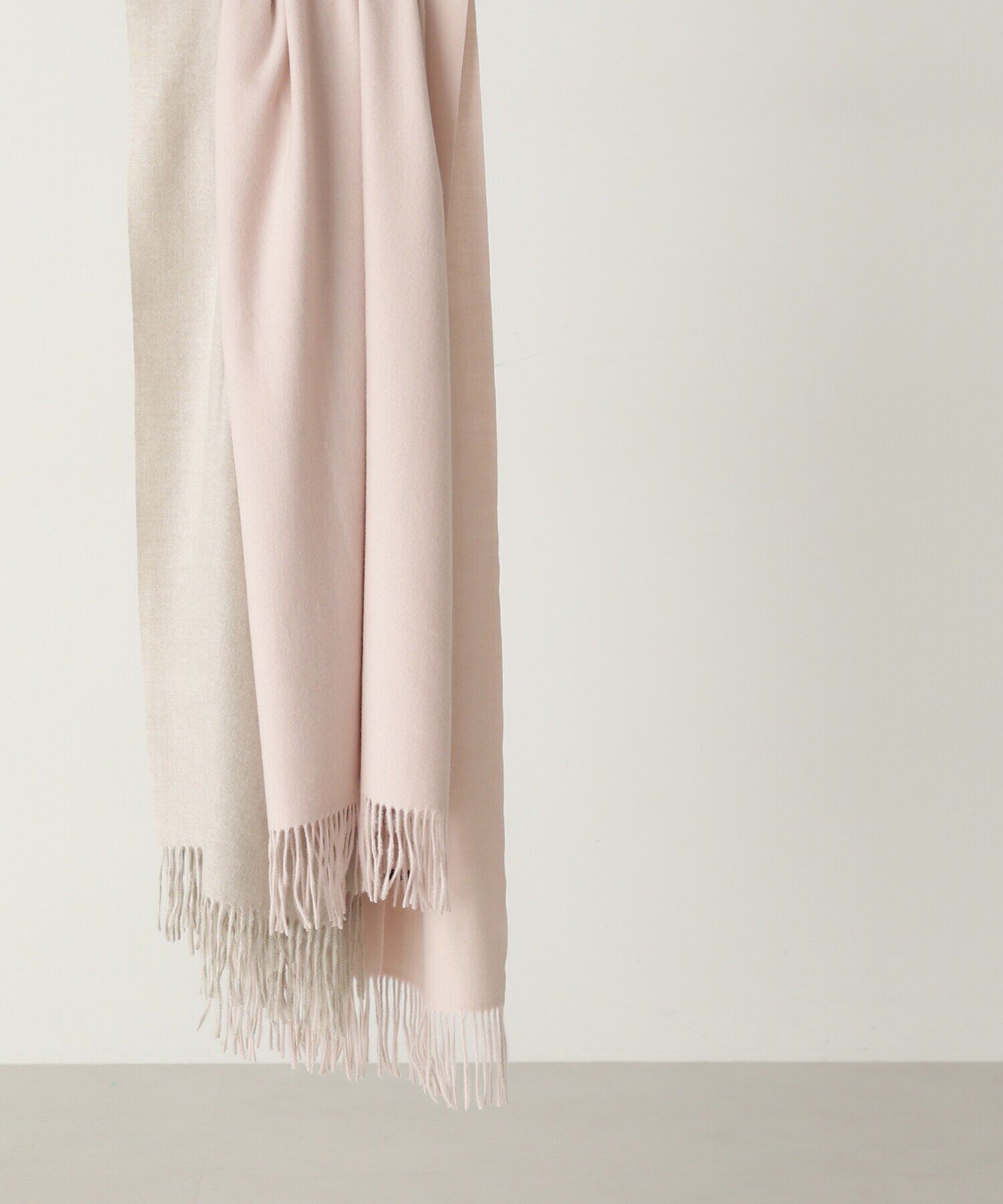  「ウインターライトストール」|マフラー|ピンク