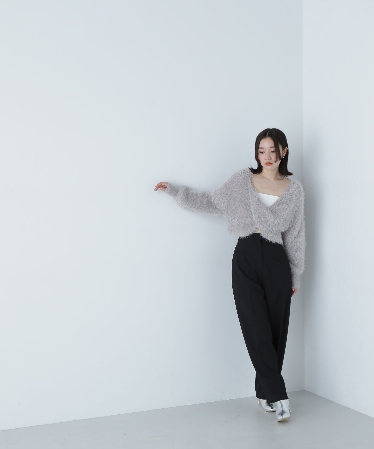  「スリムバレルラインパンツ」|その他|