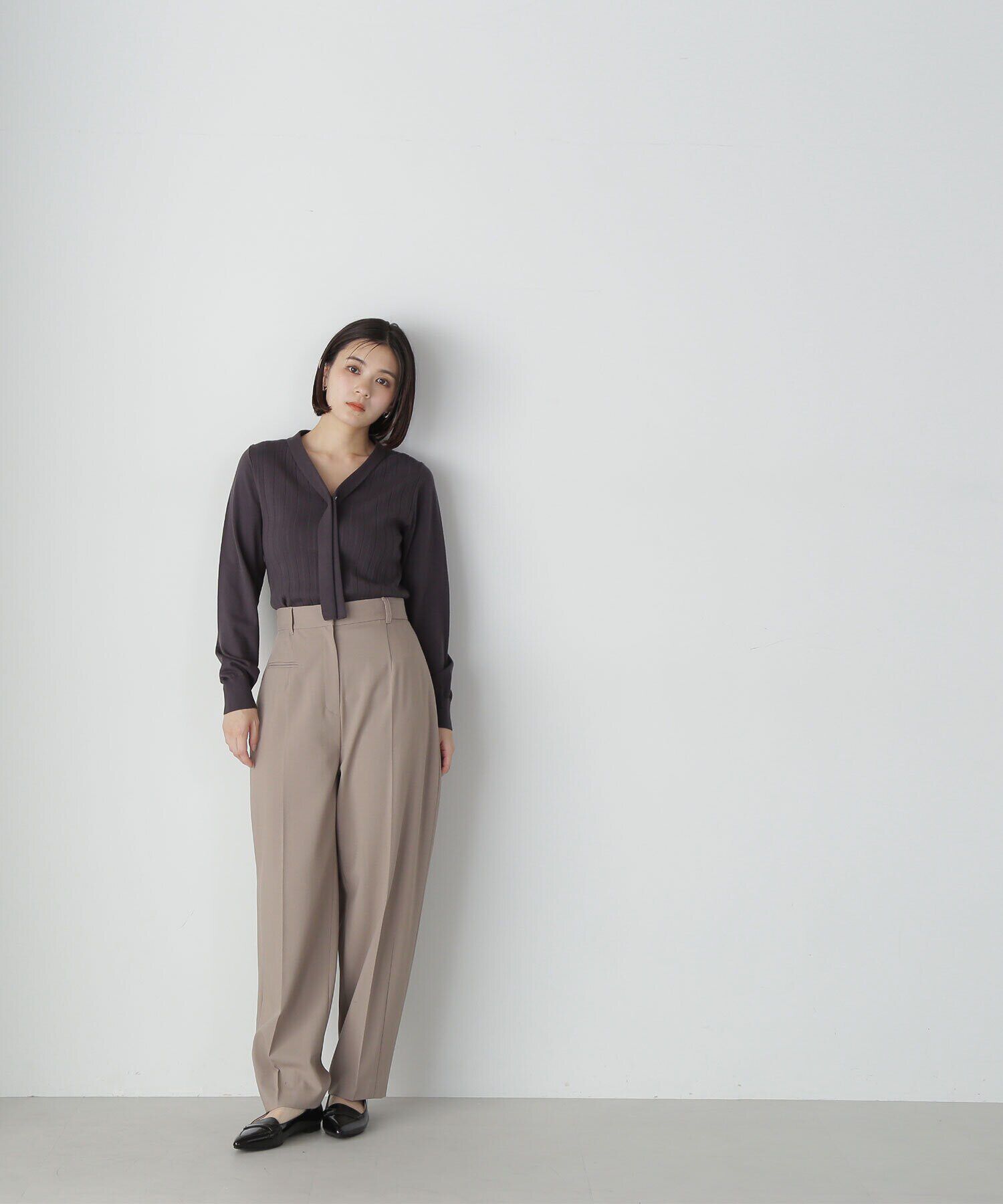  「スリムバレルラインパンツ」|その他|