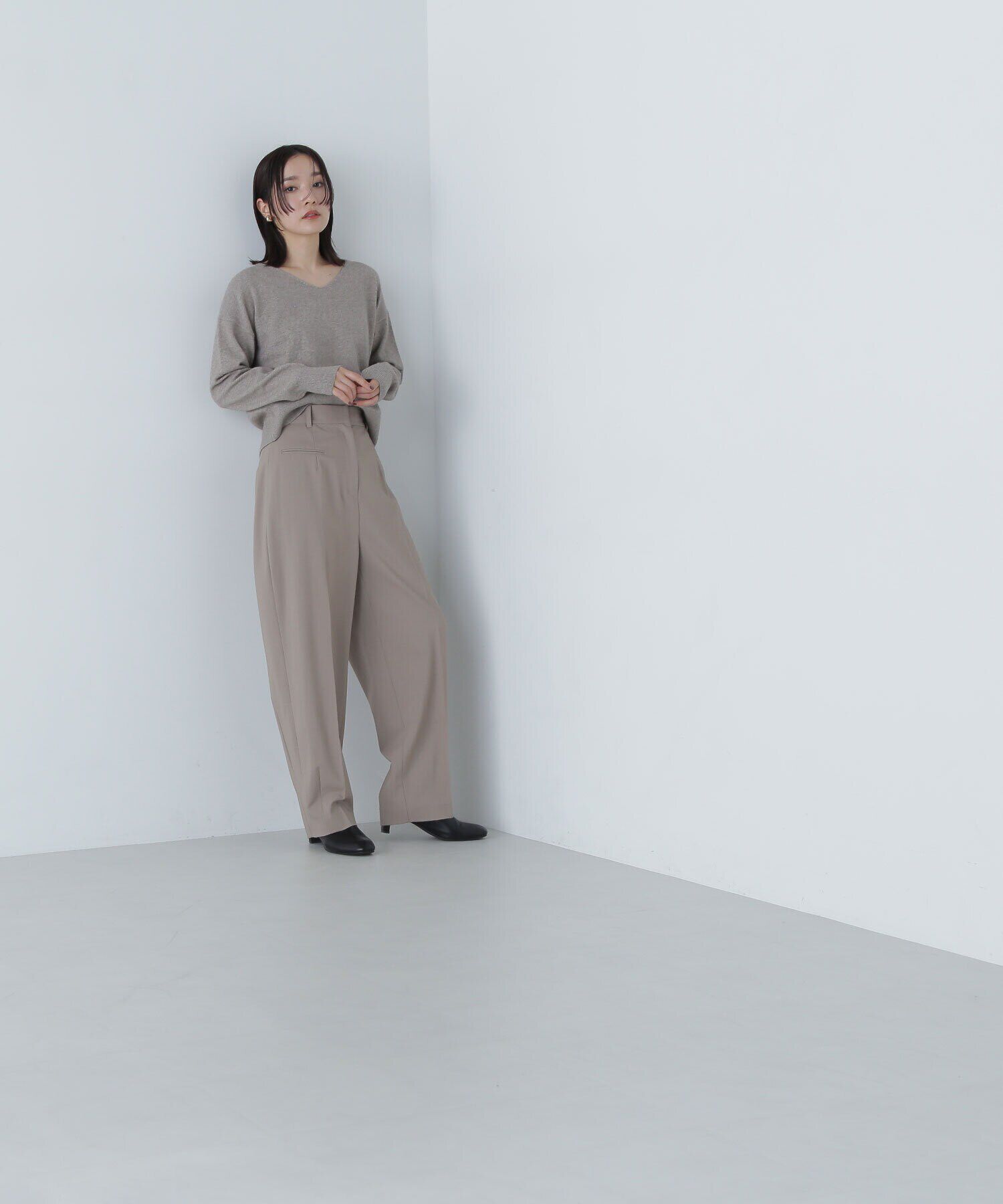  「スリムバレルラインパンツ」|その他|