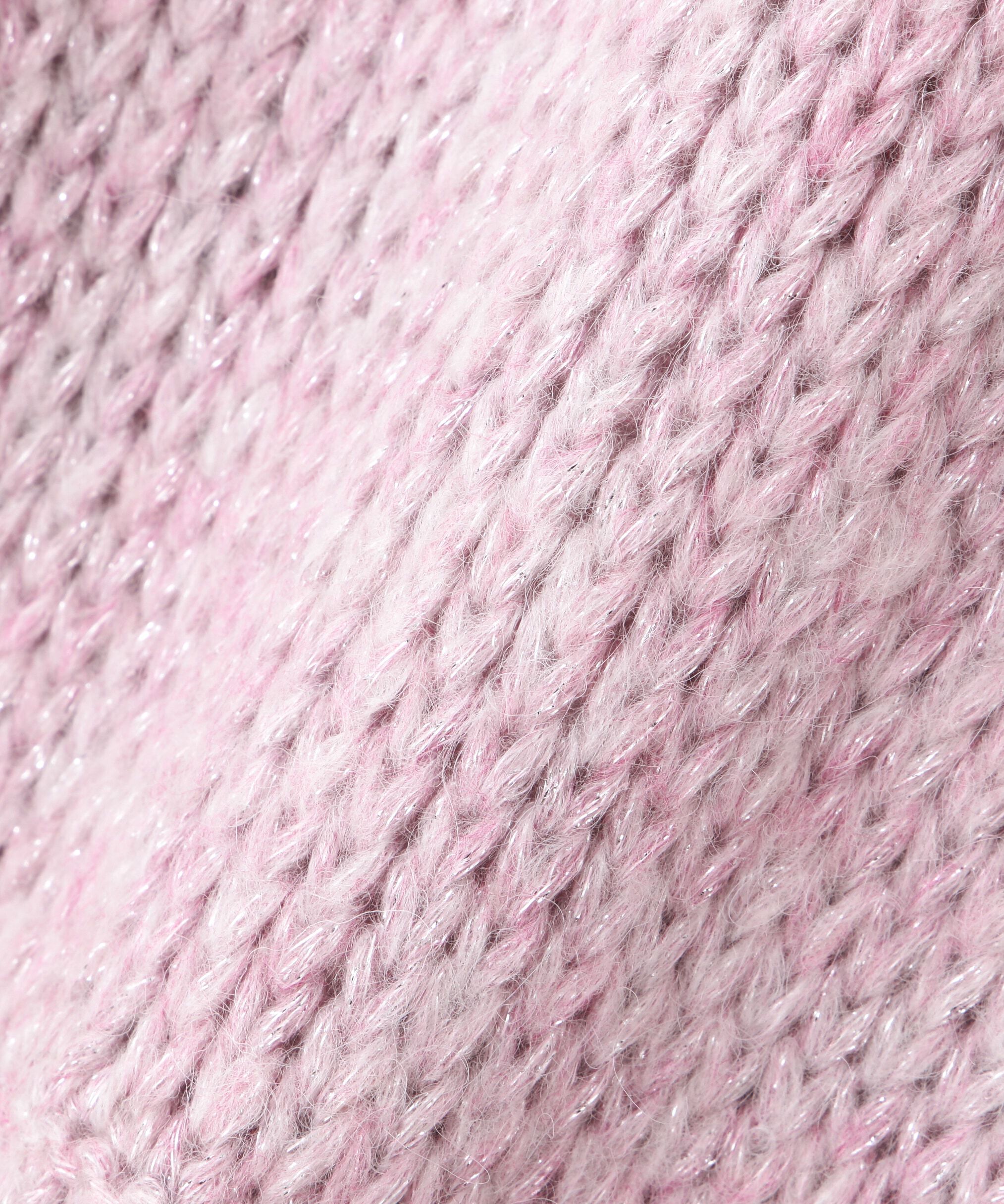  「ラメリリヤーンクロップドニット」|ニット・セーター|