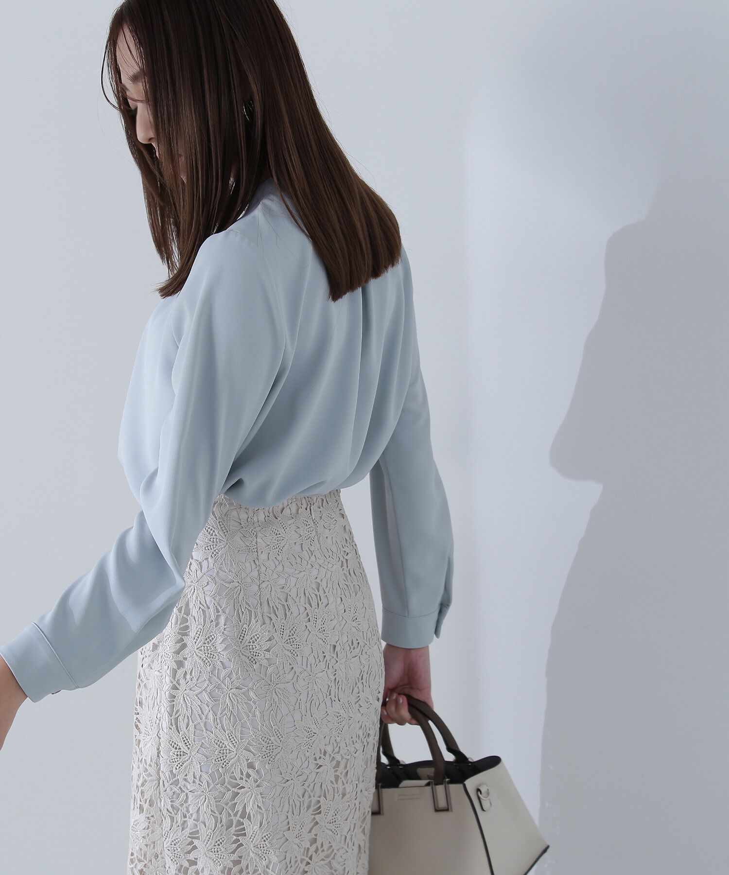  「フロントタックブラウス」|シャツ・ブラウス|