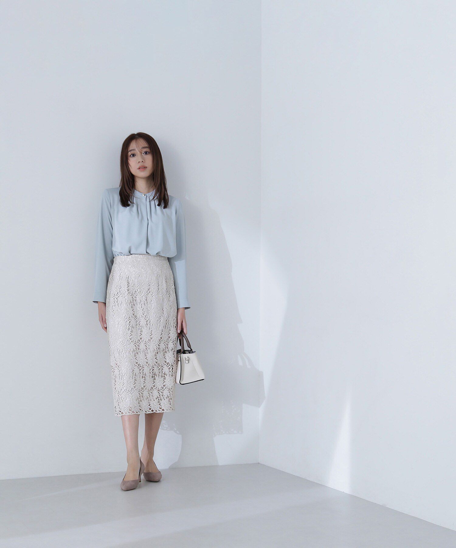  「フロントタックブラウス」|シャツ・ブラウス|