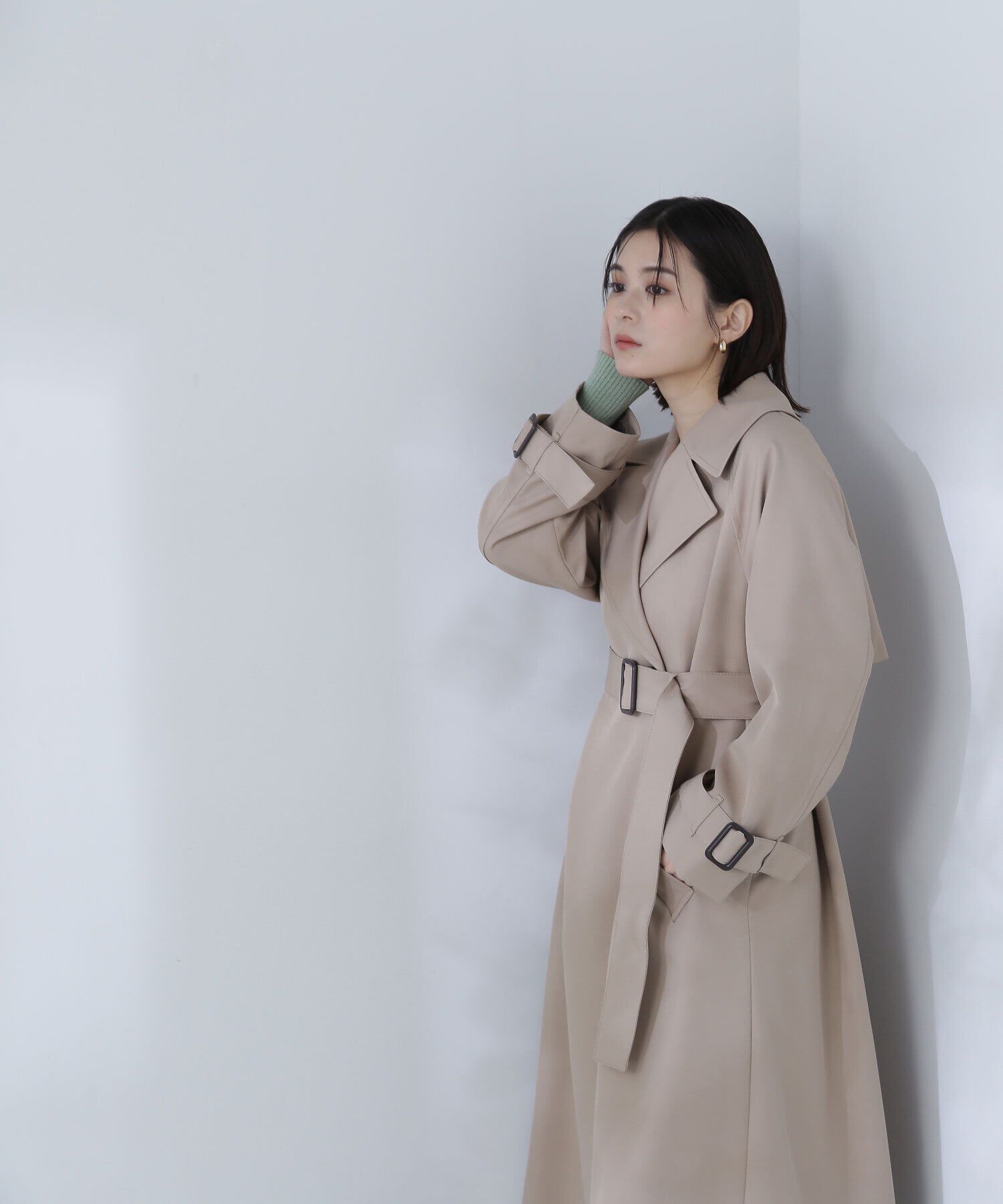  「ラグランフォルムカルゼコート」|その他|ミディアムベ 1