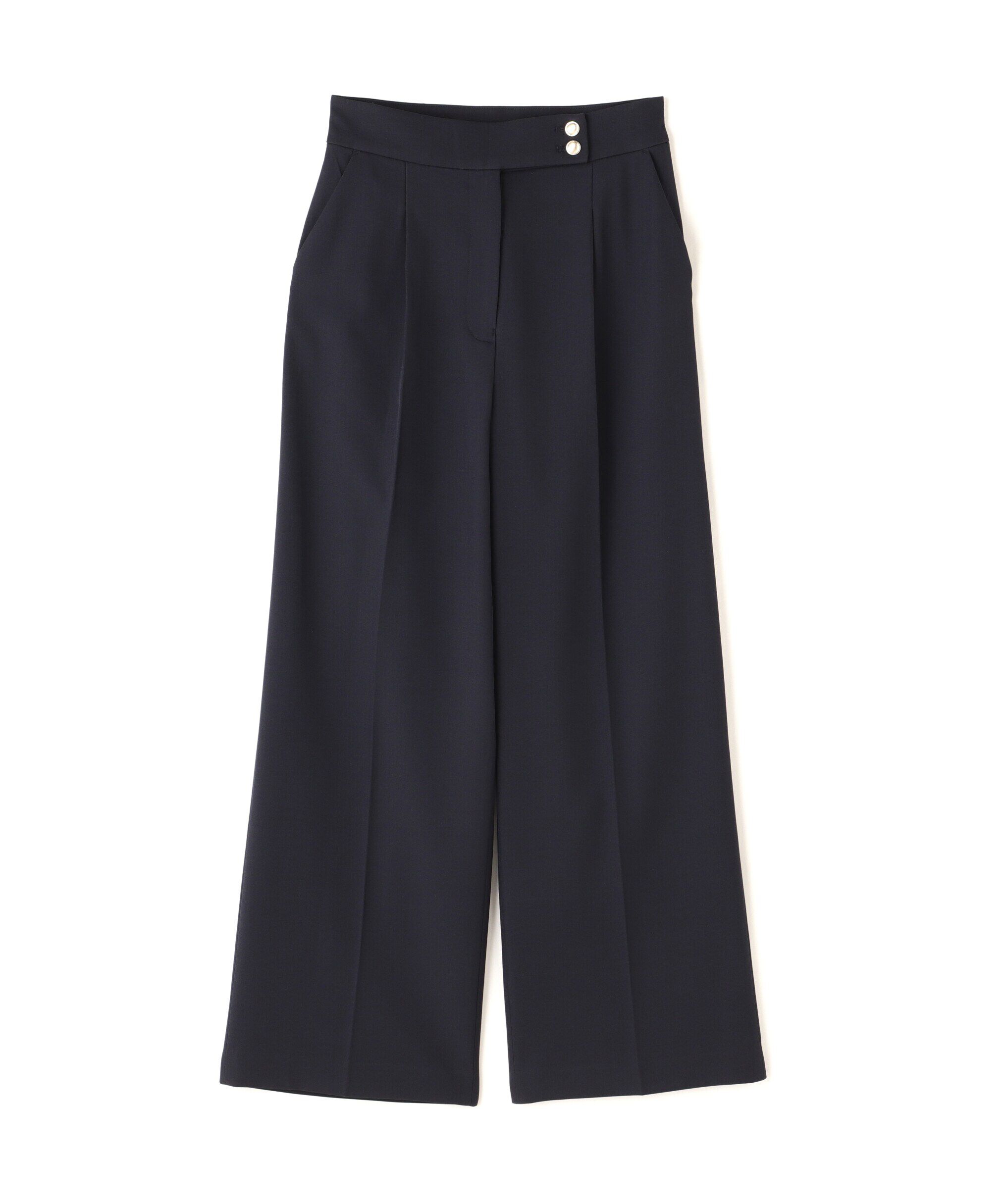  「メタルボタンタックワイドパンツ」|その他|
