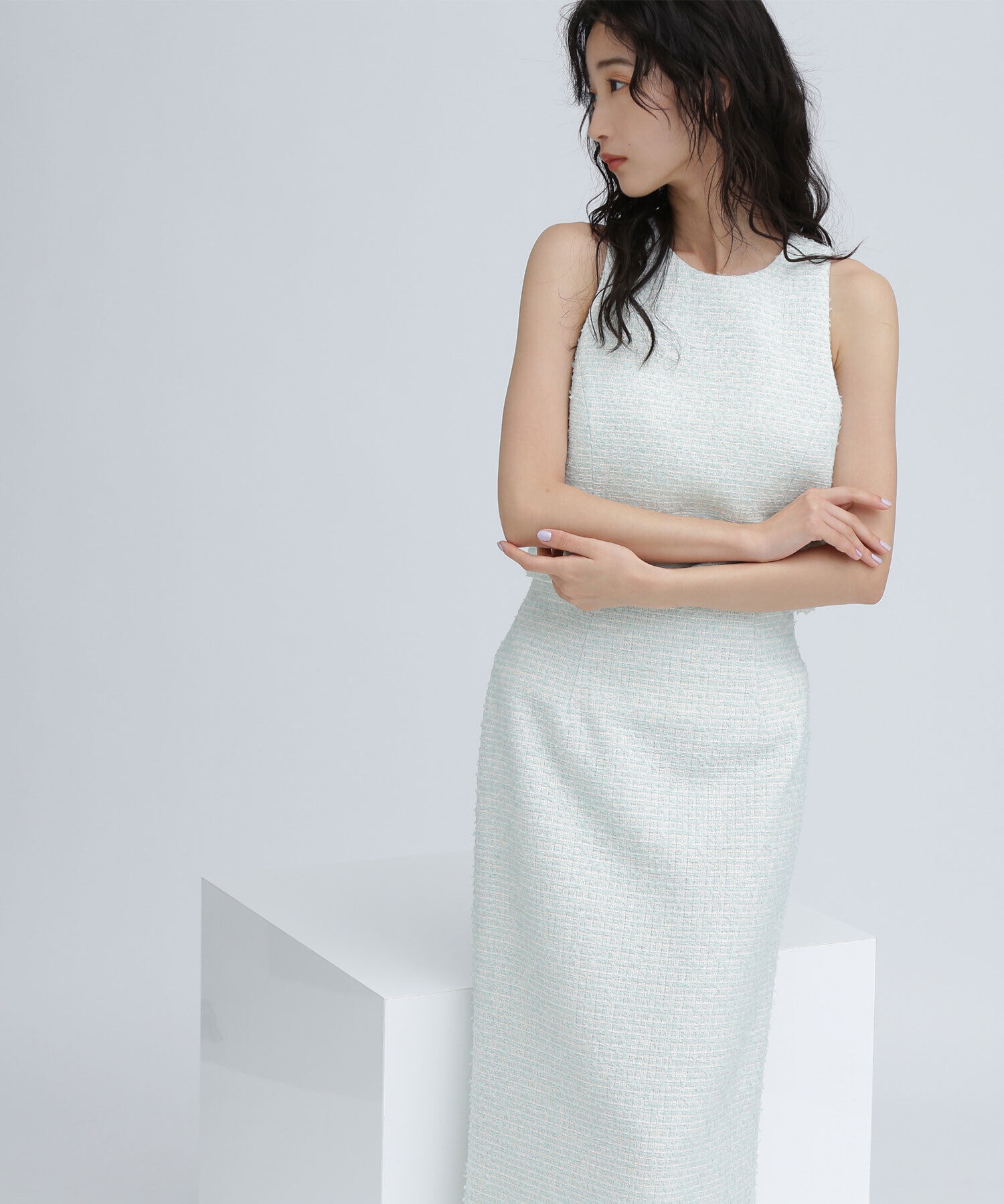  「スプリングツイード SETUP ブラウス」|シャツ・ブラウス|