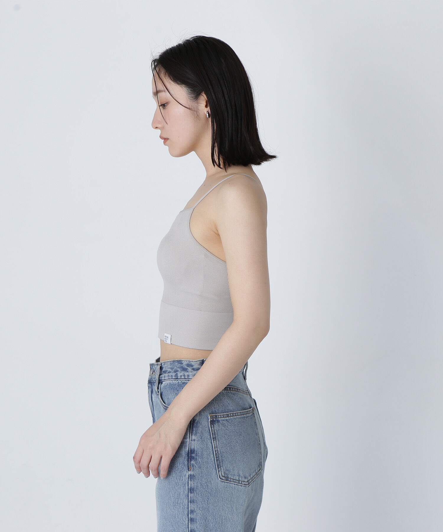  「カップインクロップドキャミソール」|Tシャツ・カットソー|