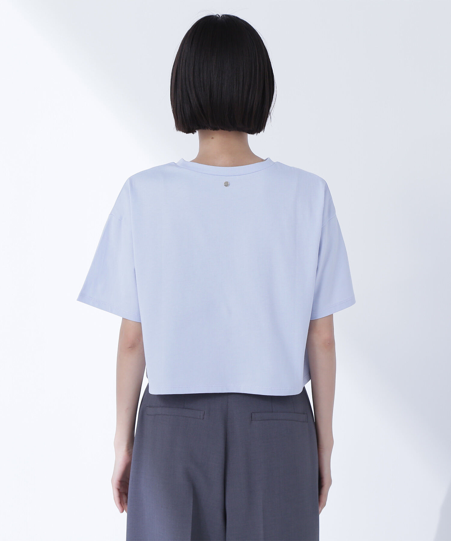  「メタルポイントクロップドTシャツ」|Tシャツ・カットソー|