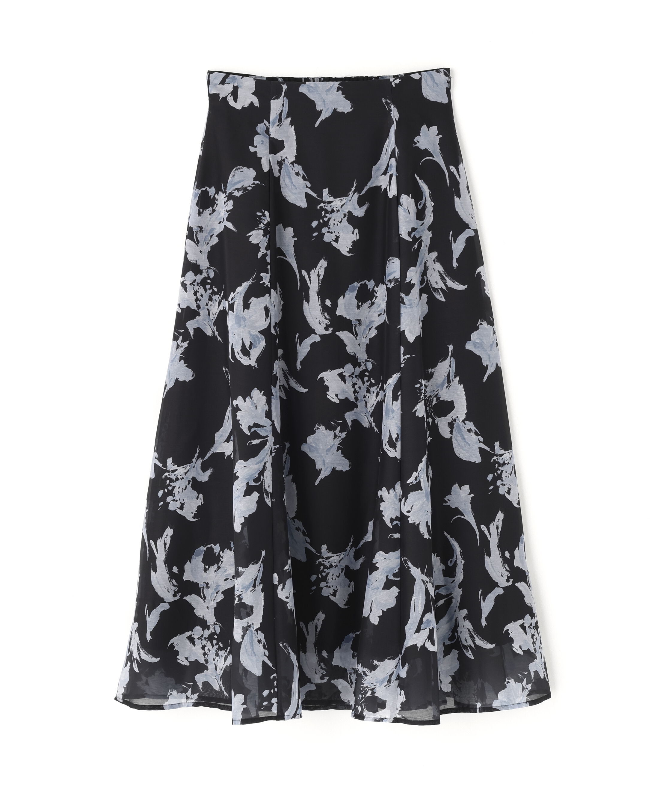  「シアーフラワープリントフレアスカート」|スカート|