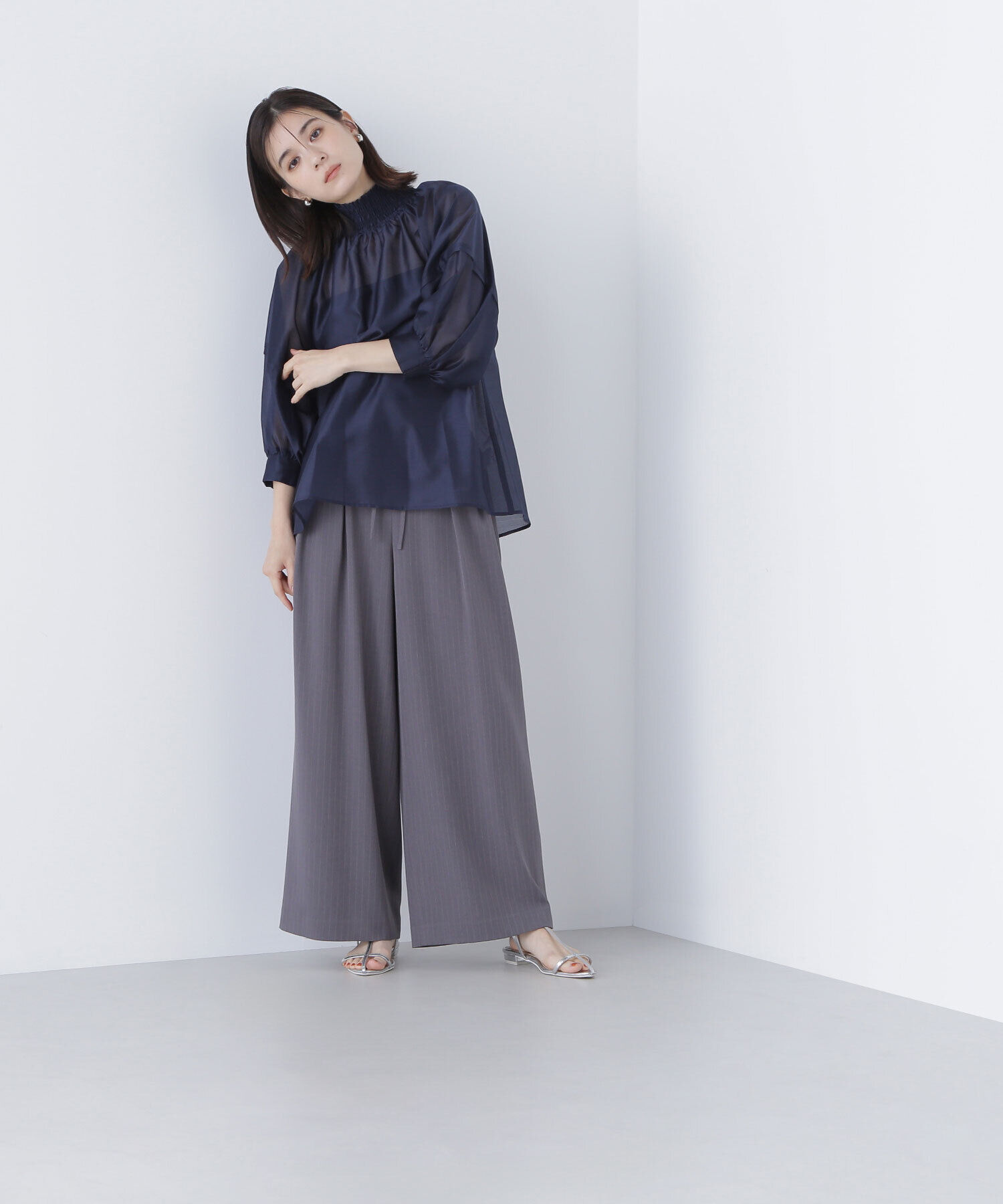  「ナローリボンリラクシーパンツ」|その他|