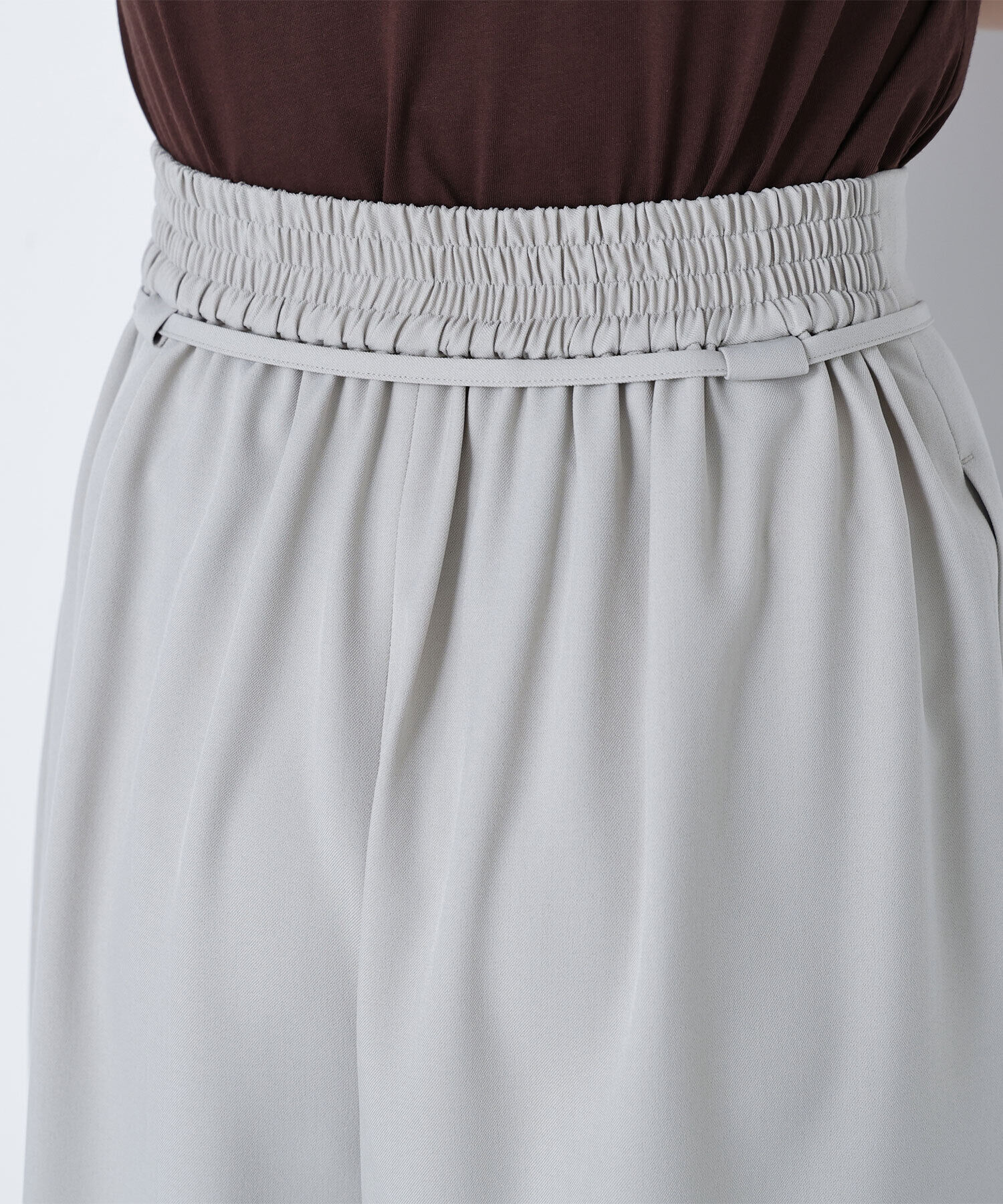  「ナローリボンリラクシーパンツ」|その他|