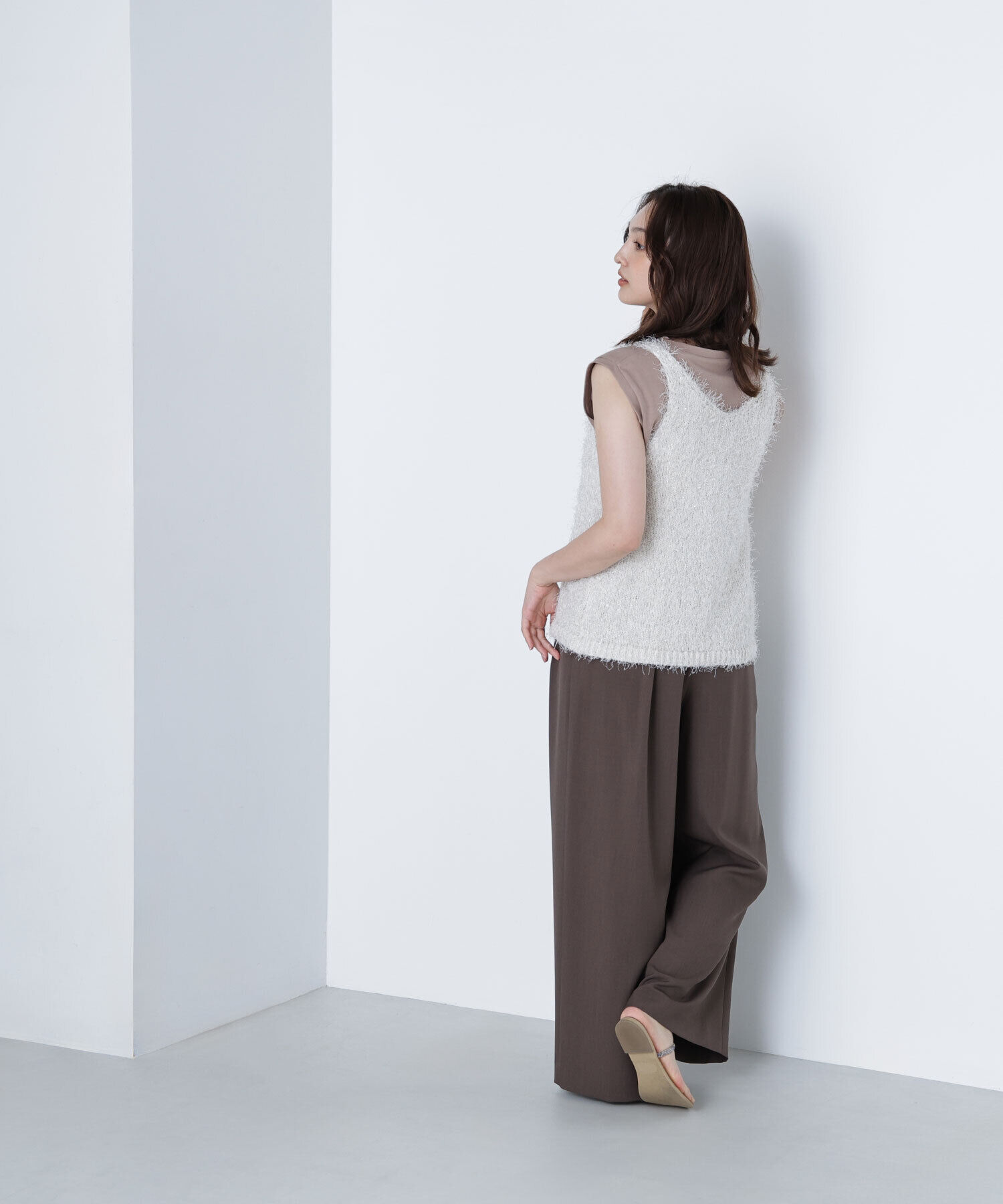  「ナローリボンリラクシーパンツ」|その他|