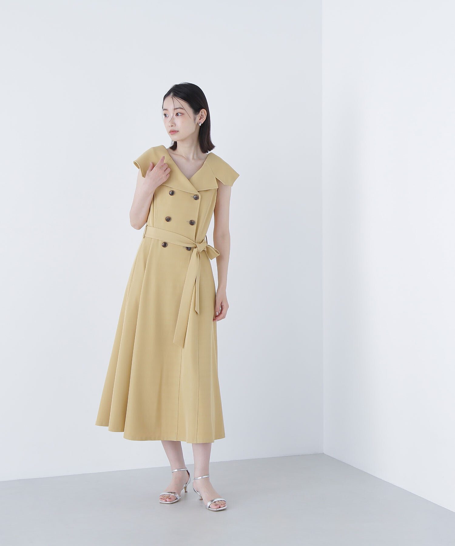  「トレンチディテールワンピース」|ワンピース|