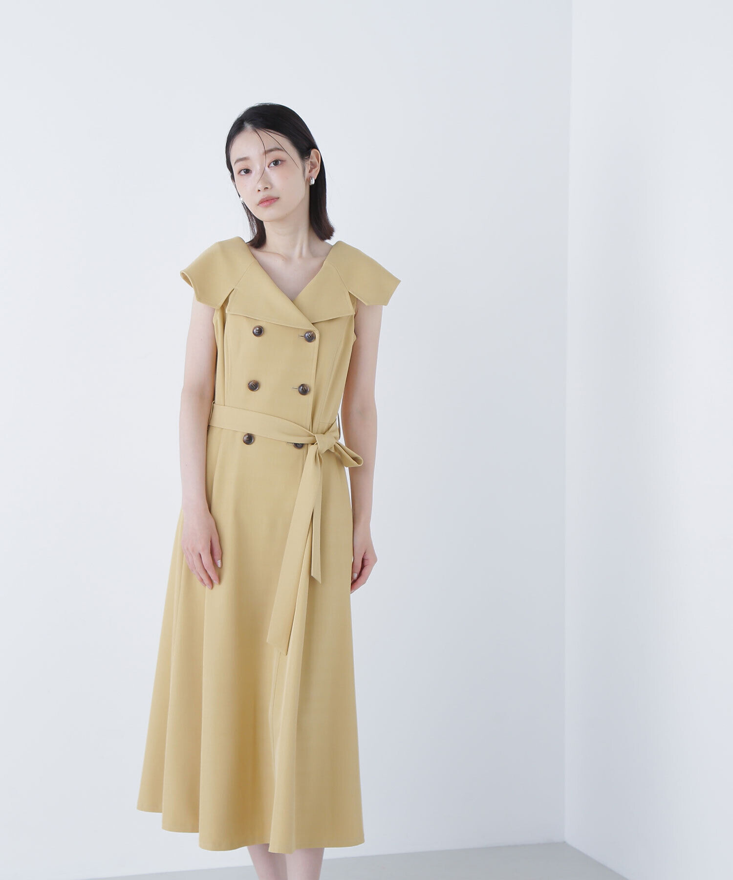  「トレンチディテールワンピース」|ワンピース|