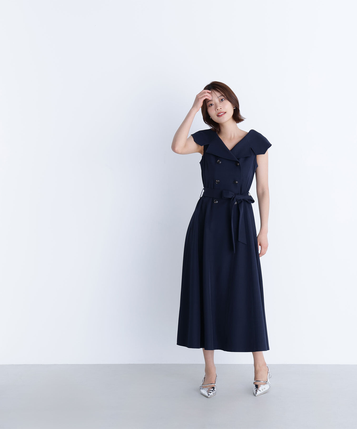  「トレンチディテールワンピース」|ワンピース|
