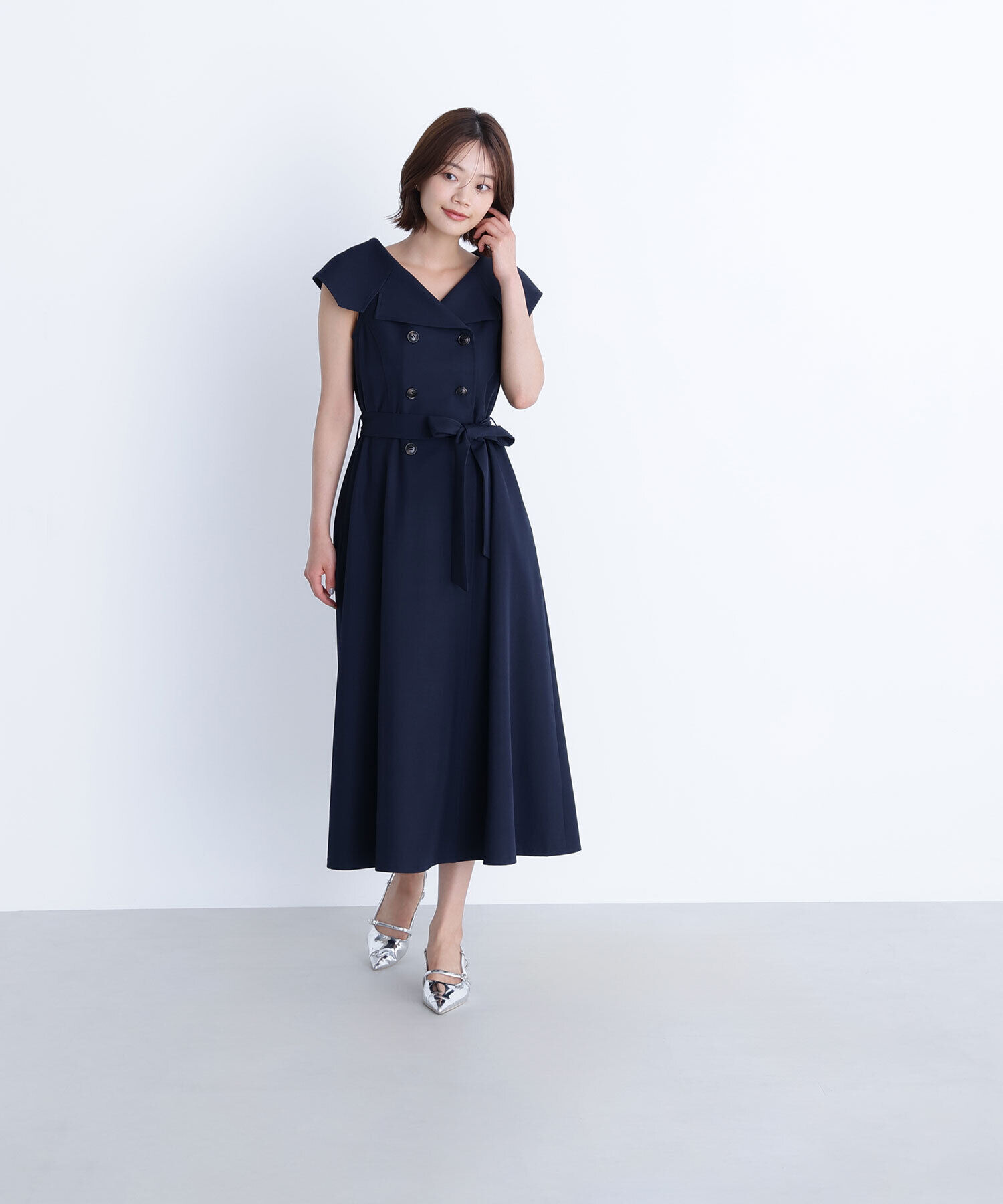  「トレンチディテールワンピース」|ワンピース|