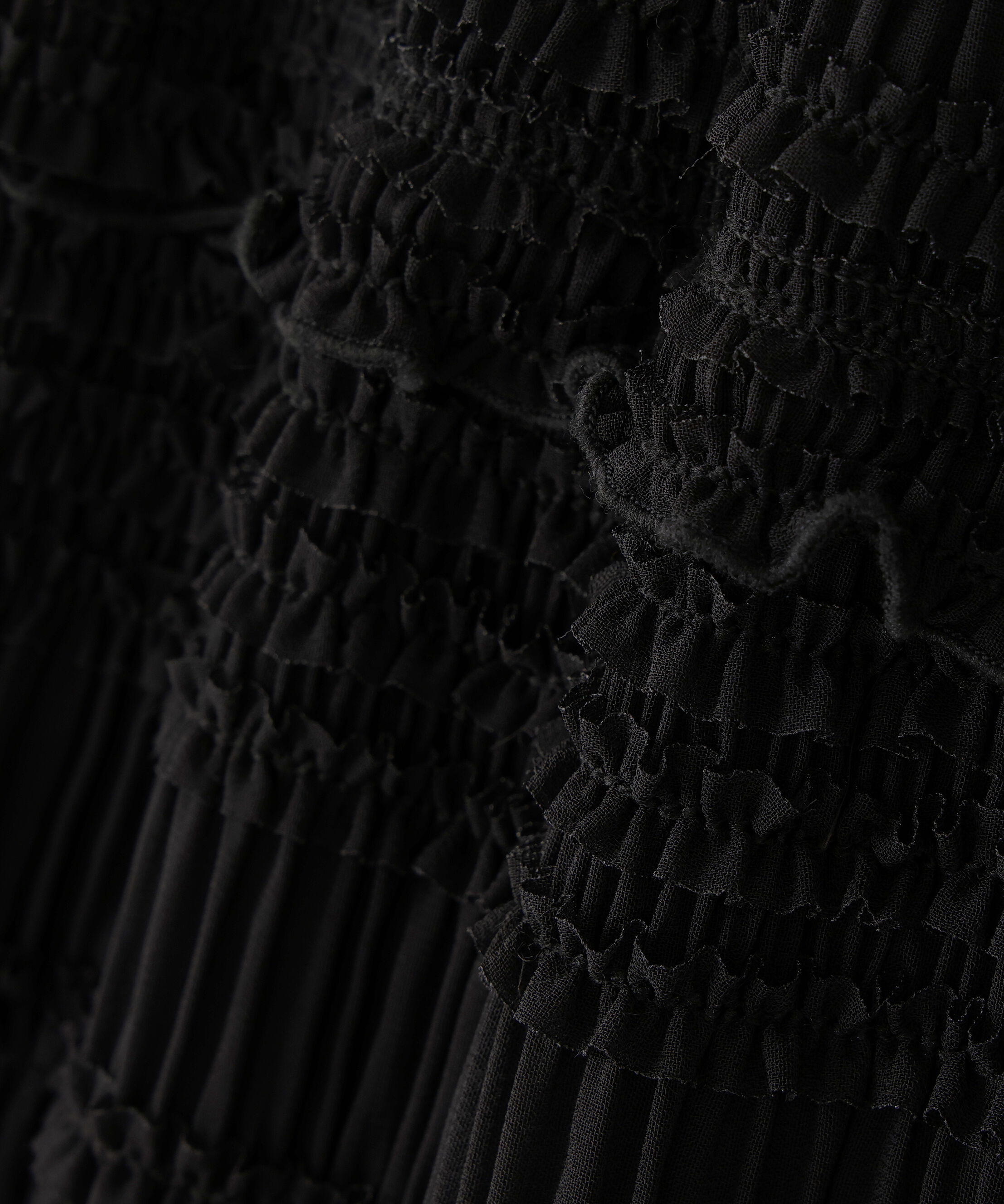  「フリルシャーリングナローワンピース」|ワンピース|