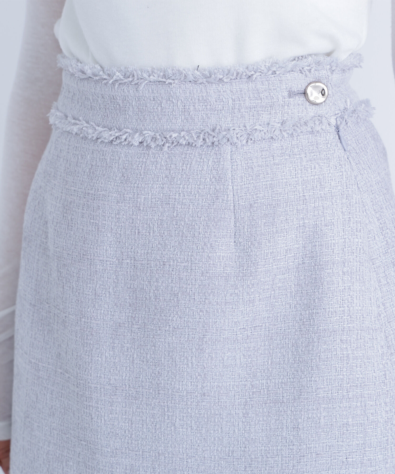  「ムジツイードミニスカート」|スカート|