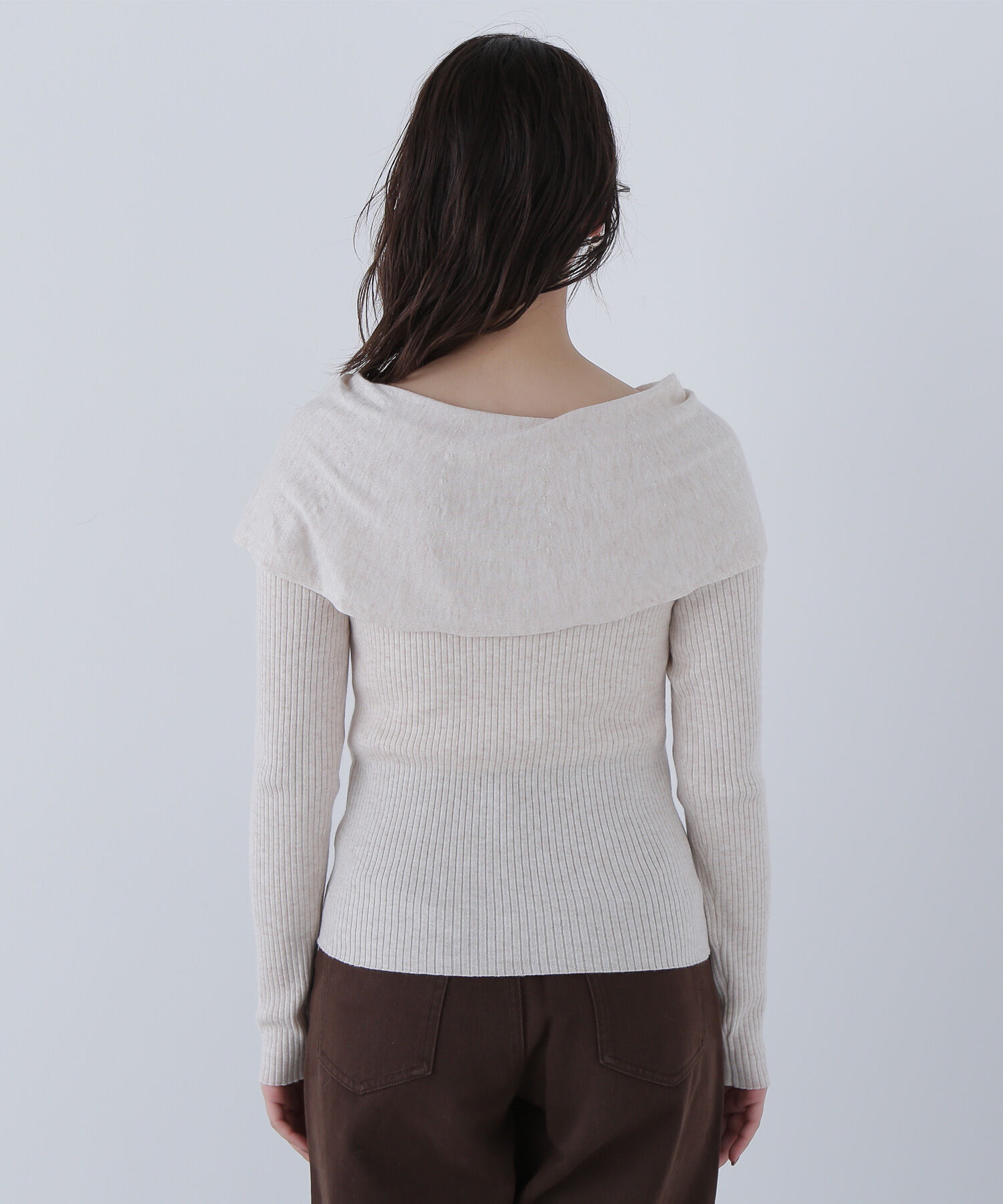  「フロントリボンニット」|ニット・セーター|