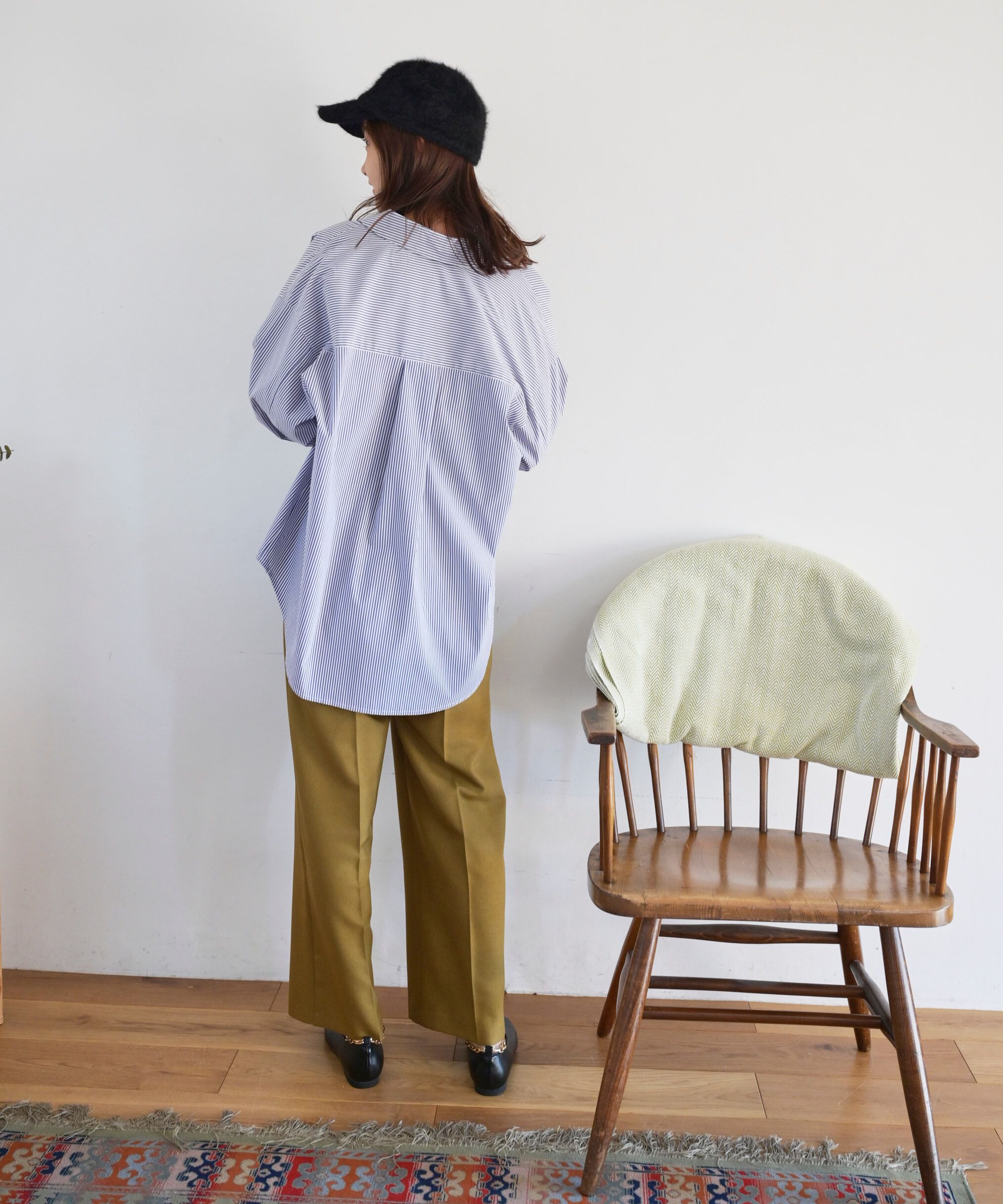  「[Sシリーズ対応商品]サイドベルトタックワイドパンツ」|その他|