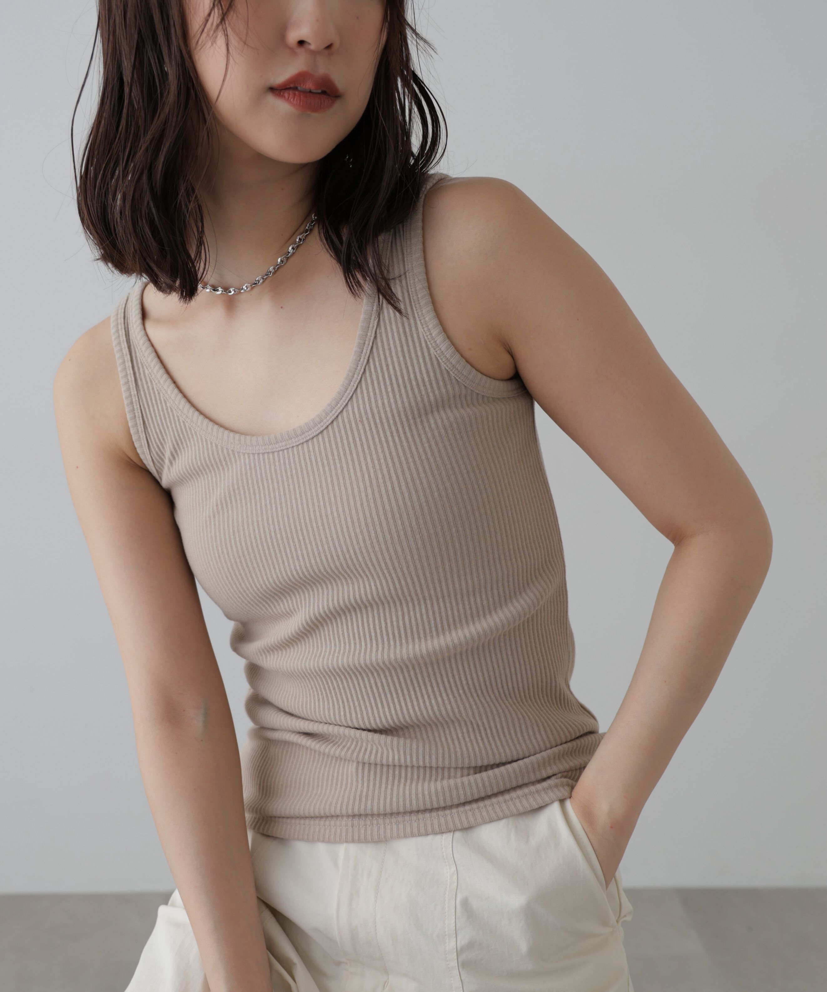  「テレコタンク」|Tシャツ・カットソー|