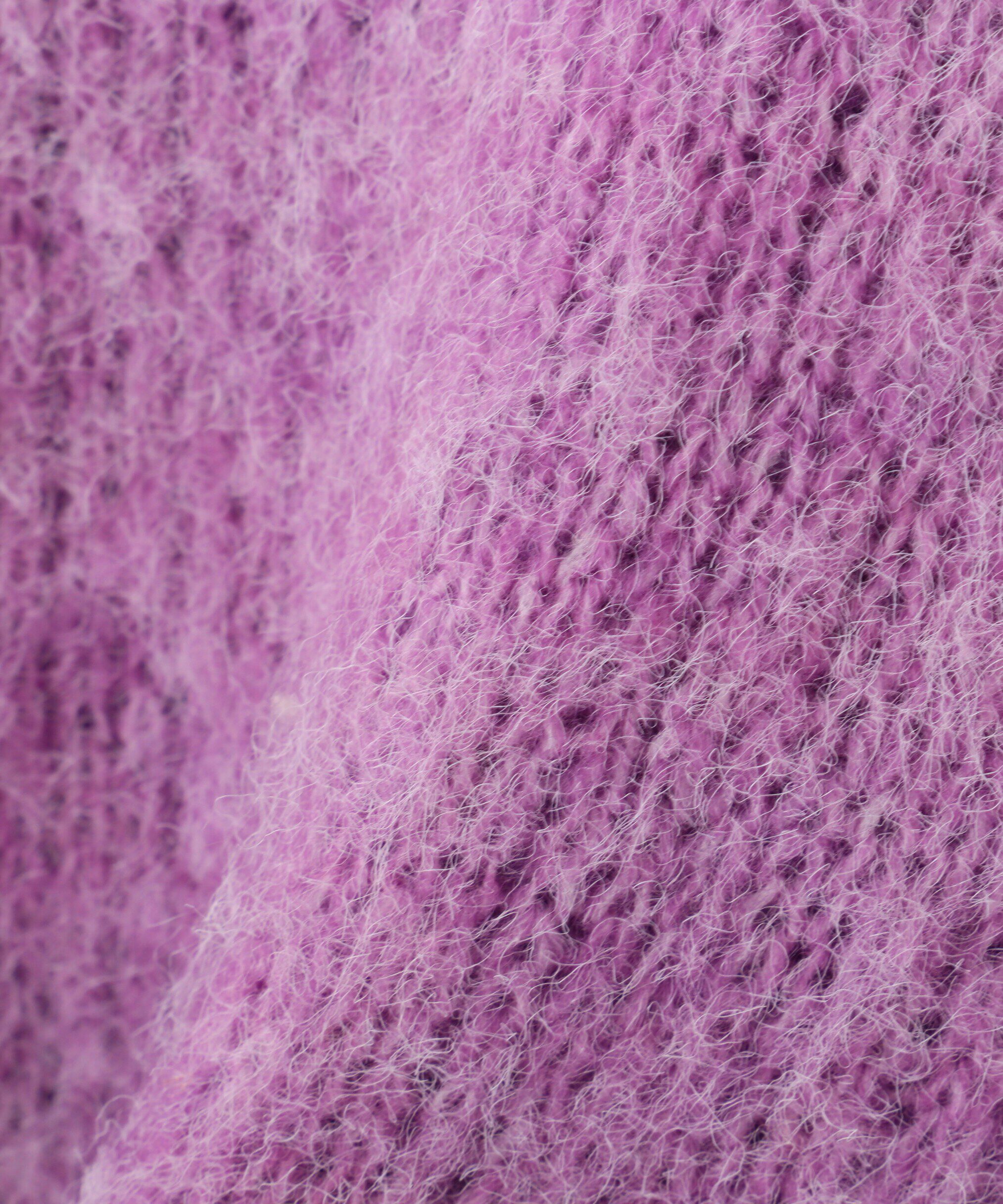  「ミックス起毛ショート丈ニット」|ニット・セーター|