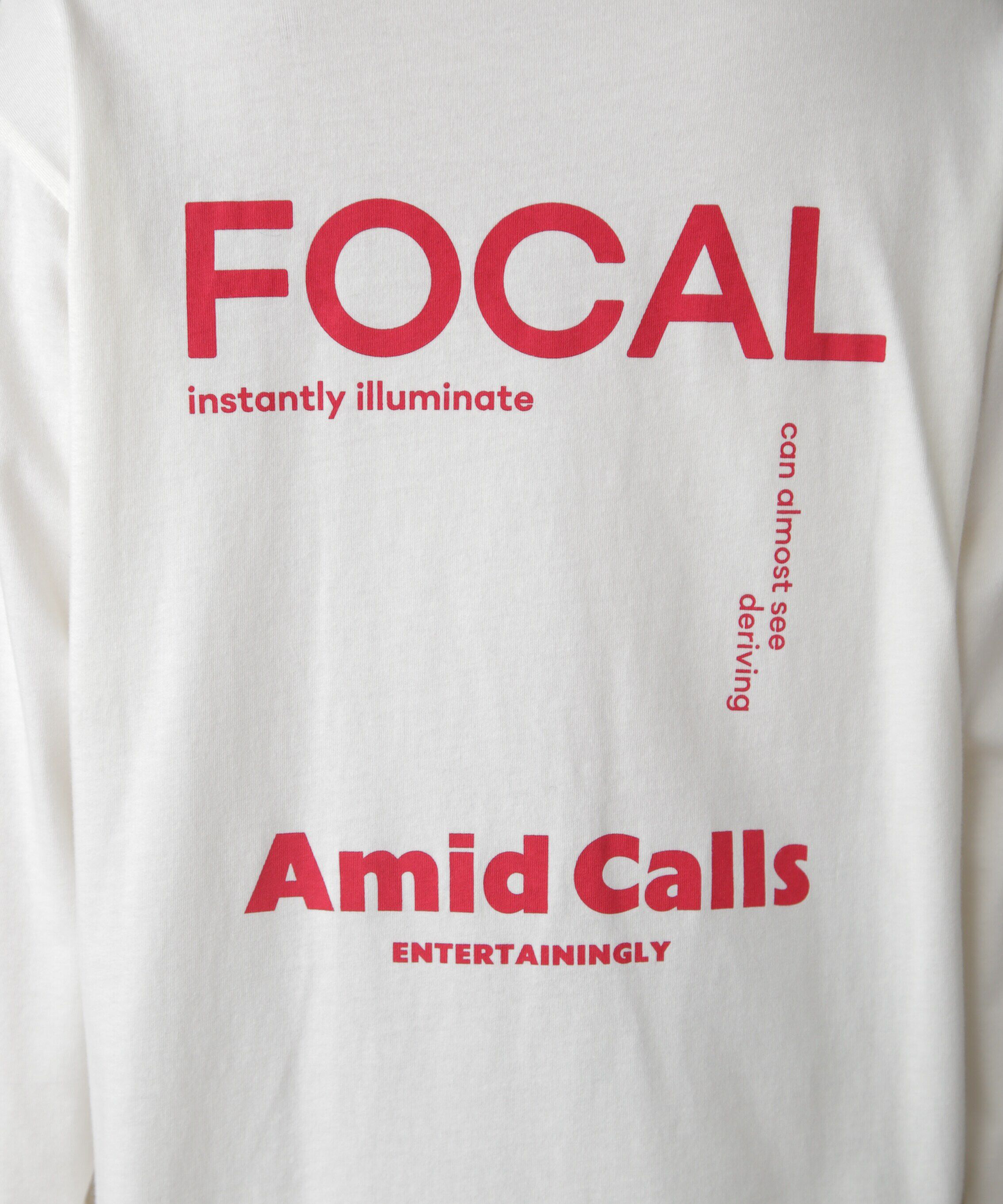  「袖ロゴプリントロングＴシャツ」|Tシャツ・カットソー|