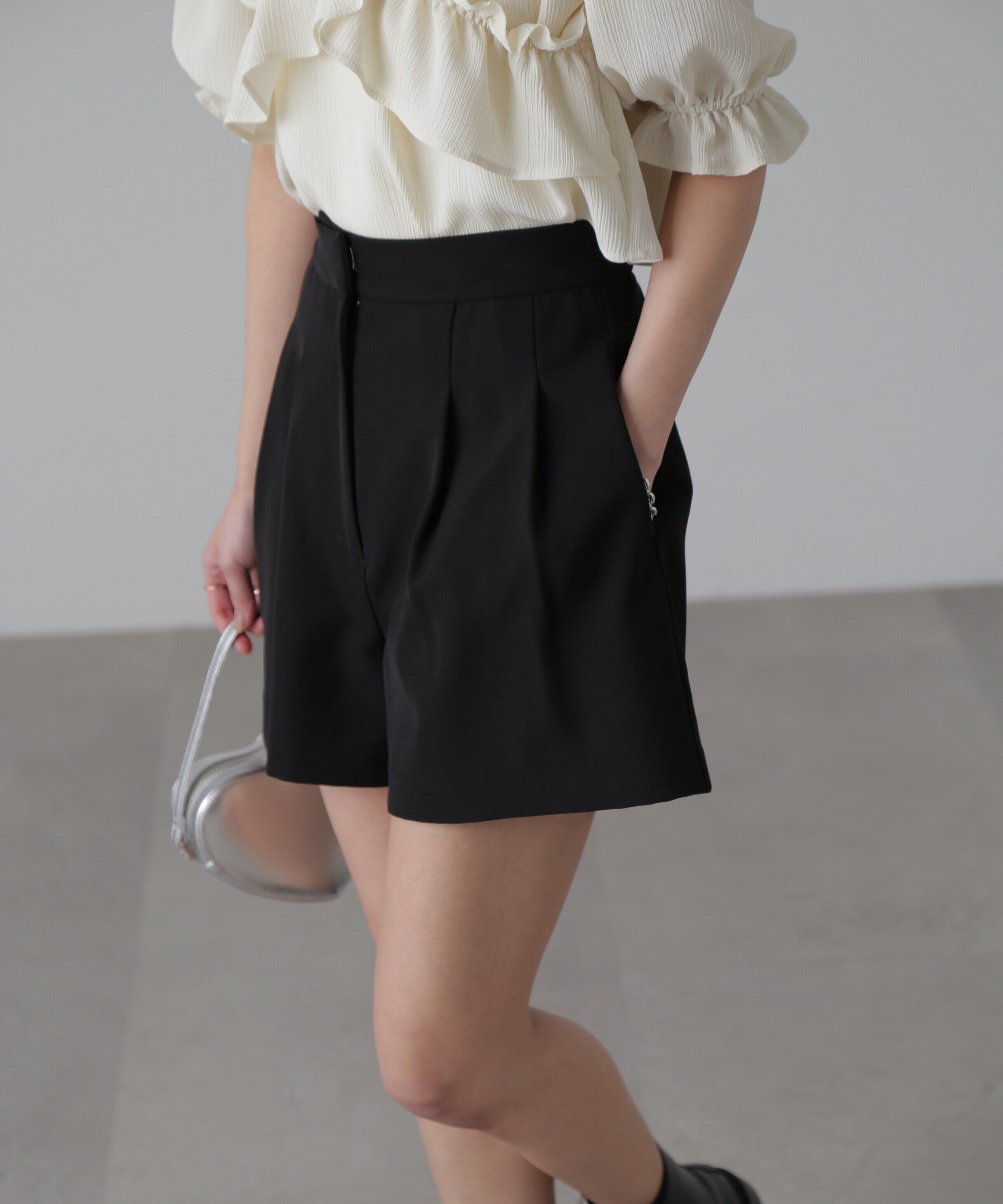  「タックショートパンツ」|その他|