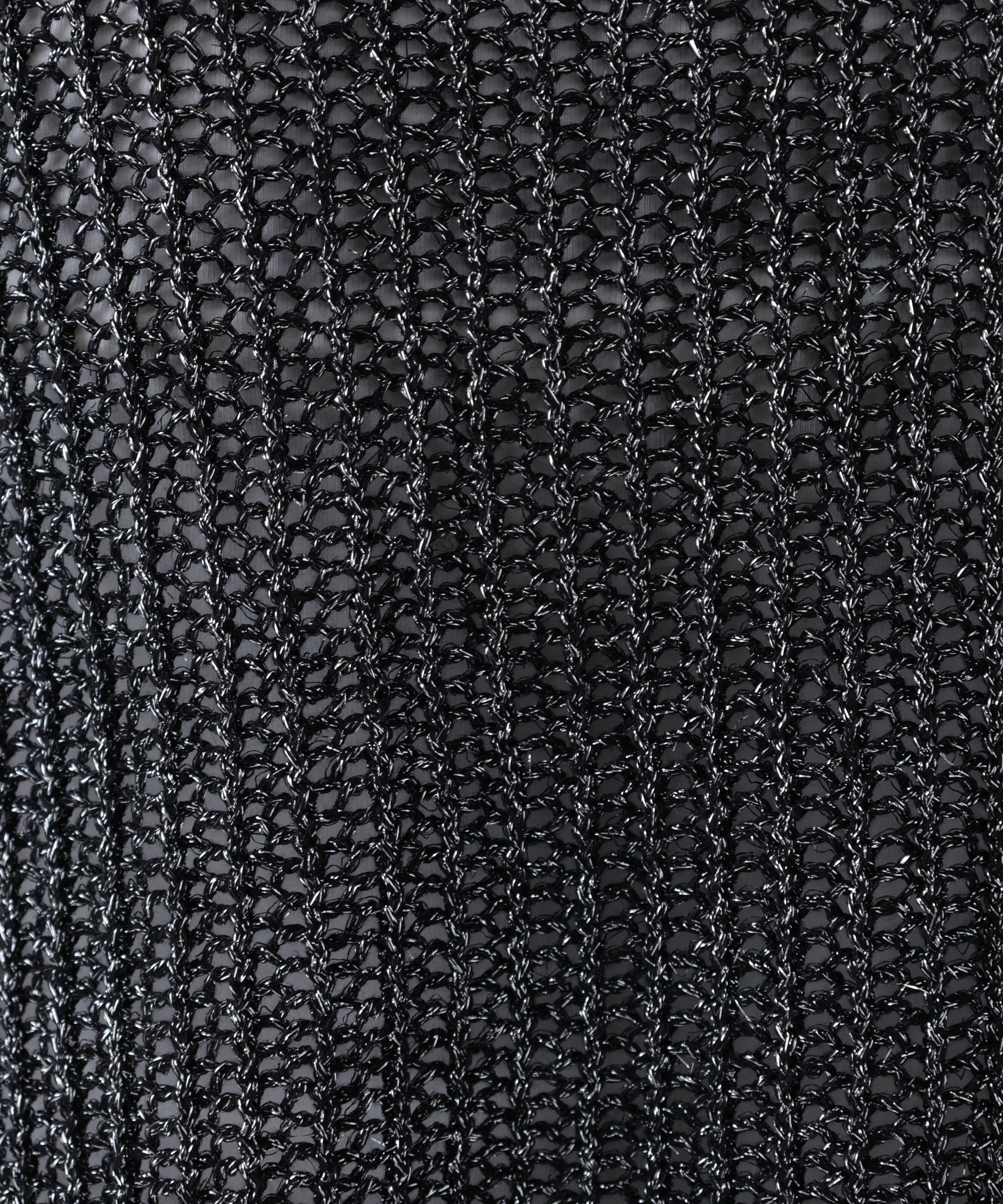  「前後2wayラメニットメッシュベスト」|ニット・セーター|