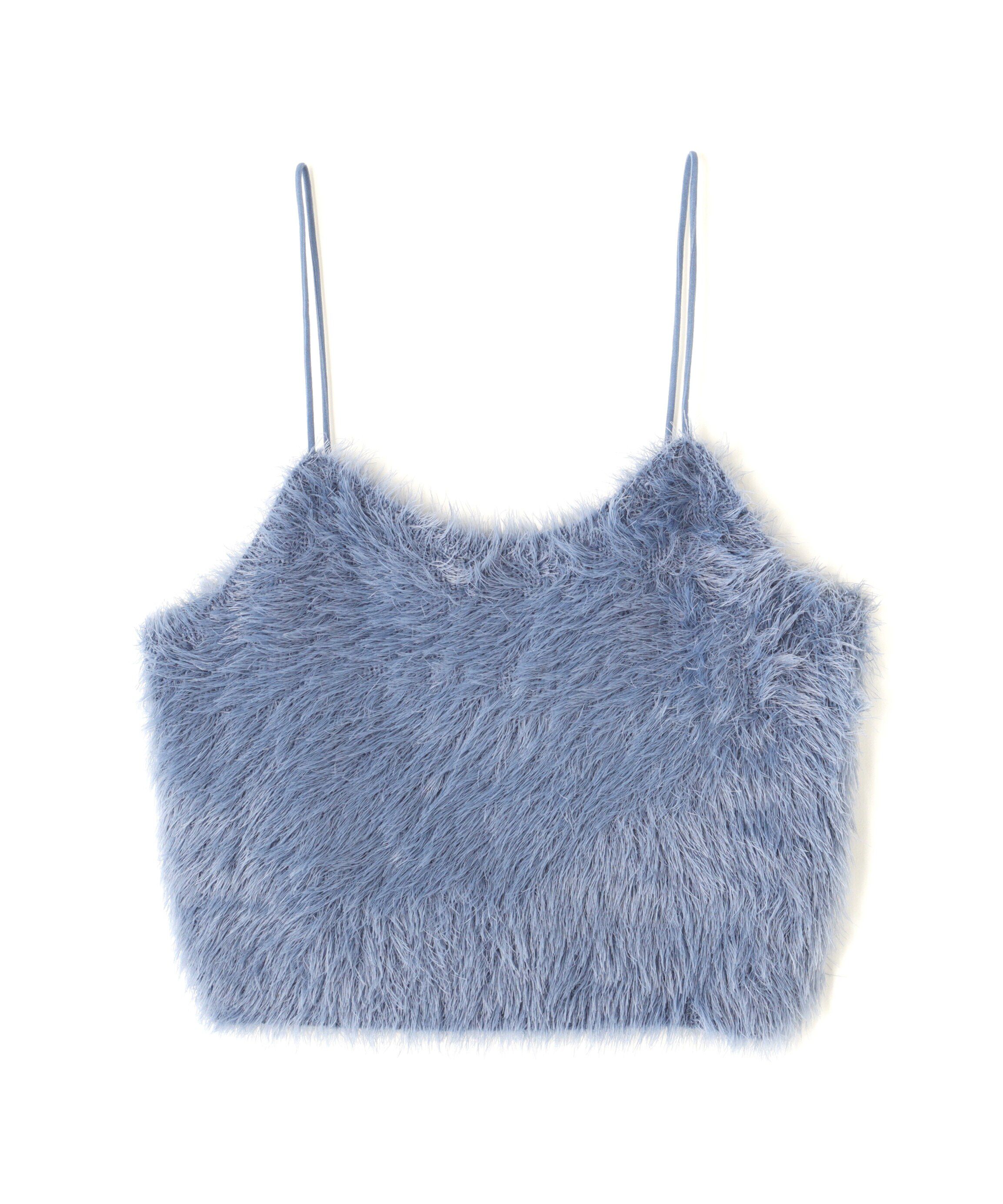  「シャギーキャミソールビスチェ」|ニット・セーター|