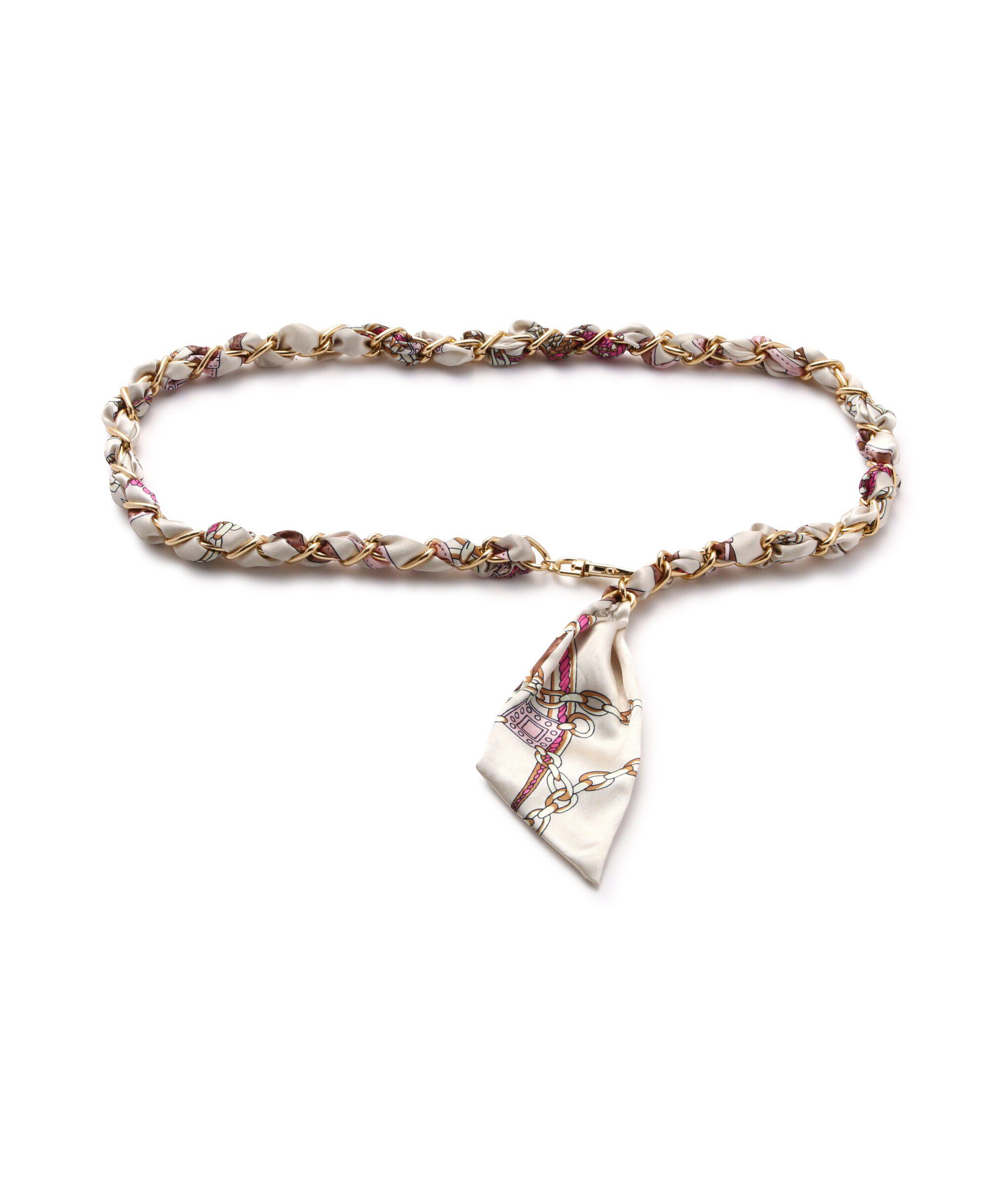  「スカーフチェーンベルト」|ハンカチ|