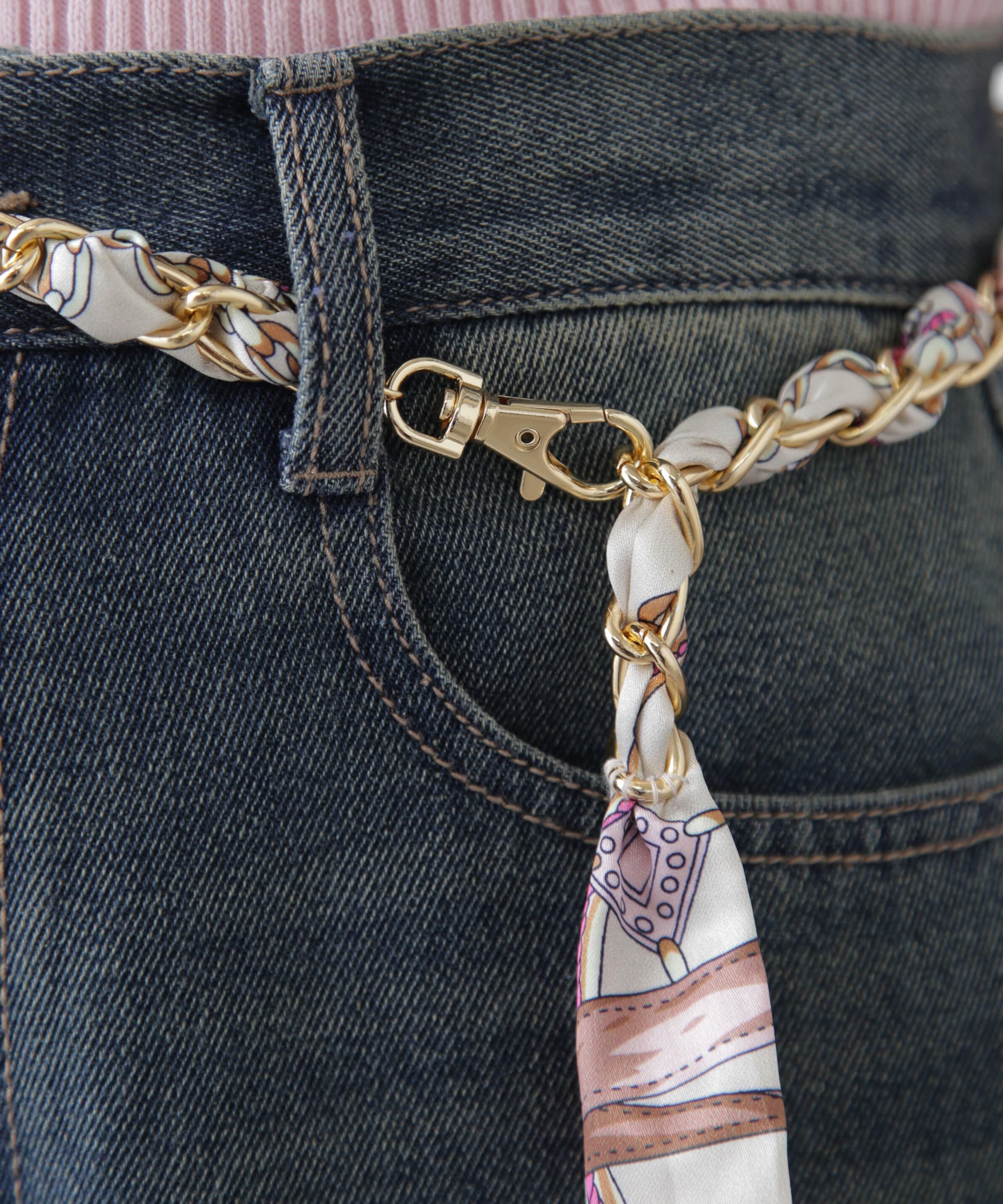  「スカーフチェーンベルト」|ハンカチ|