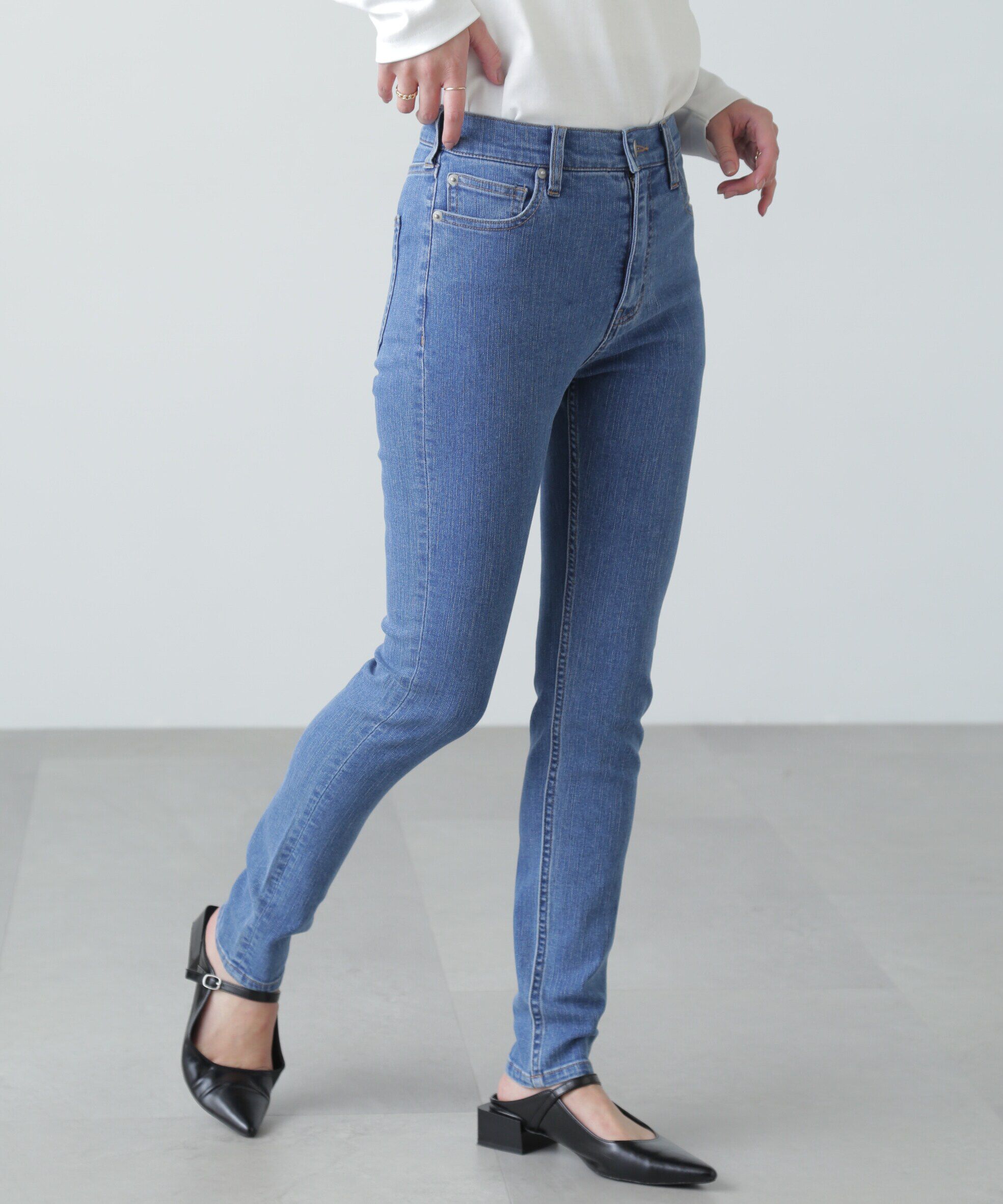  「ベーシックスキニーデニムパンツ」|その他|