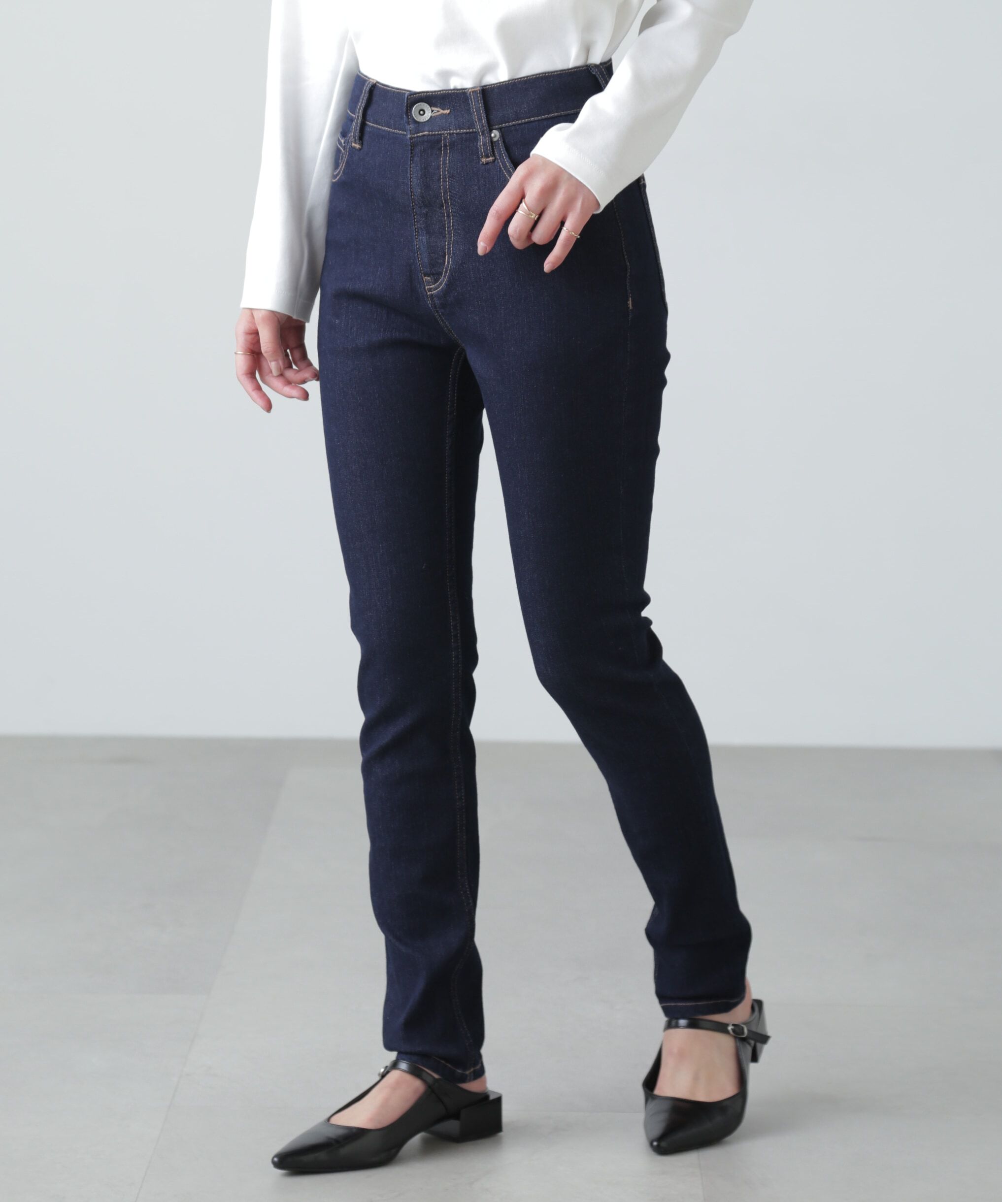  「ベーシックスキニーデニムパンツ」|その他|