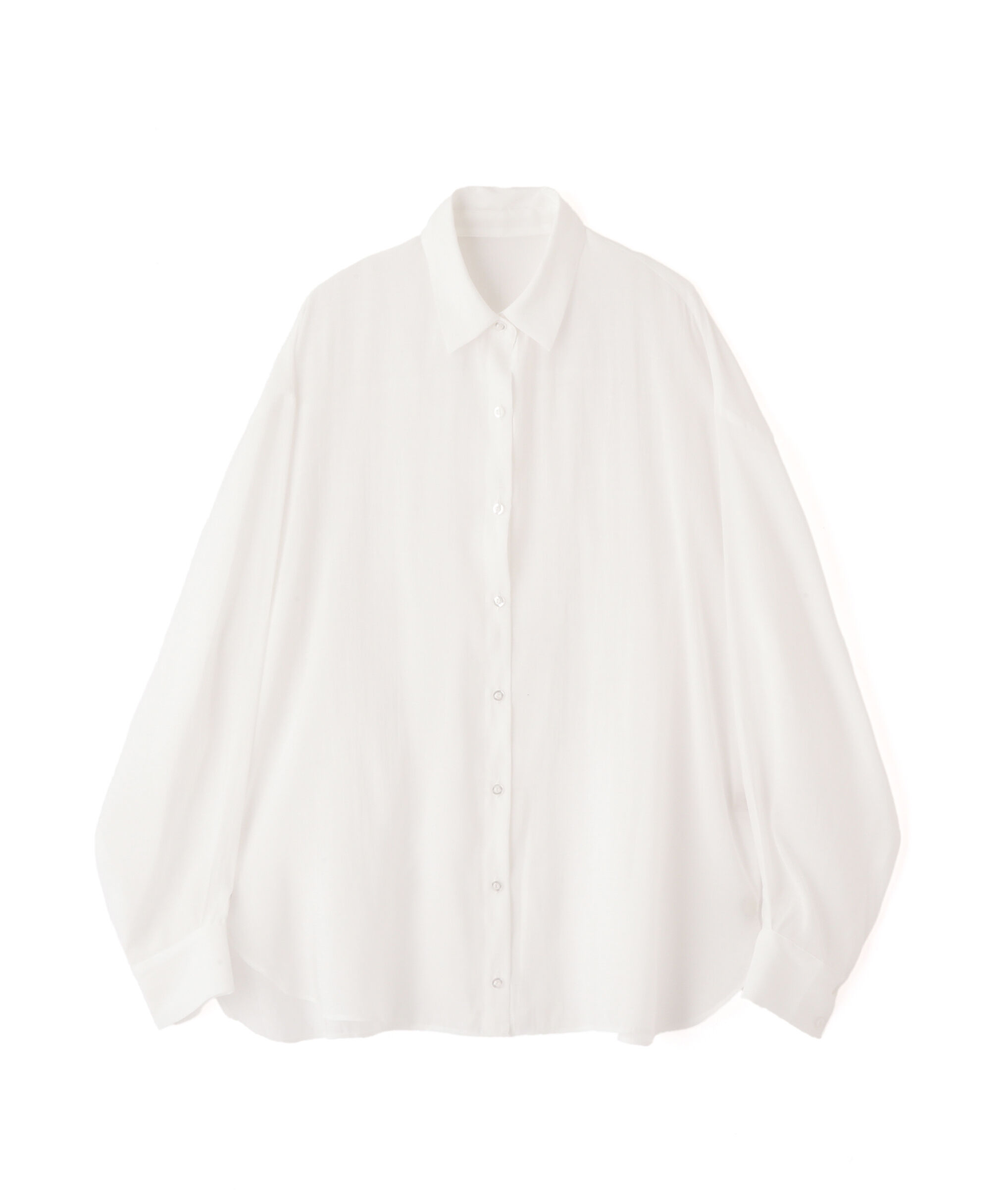  「シアーバックスリットオーバーシャツ」|シャツ・ブラウス|