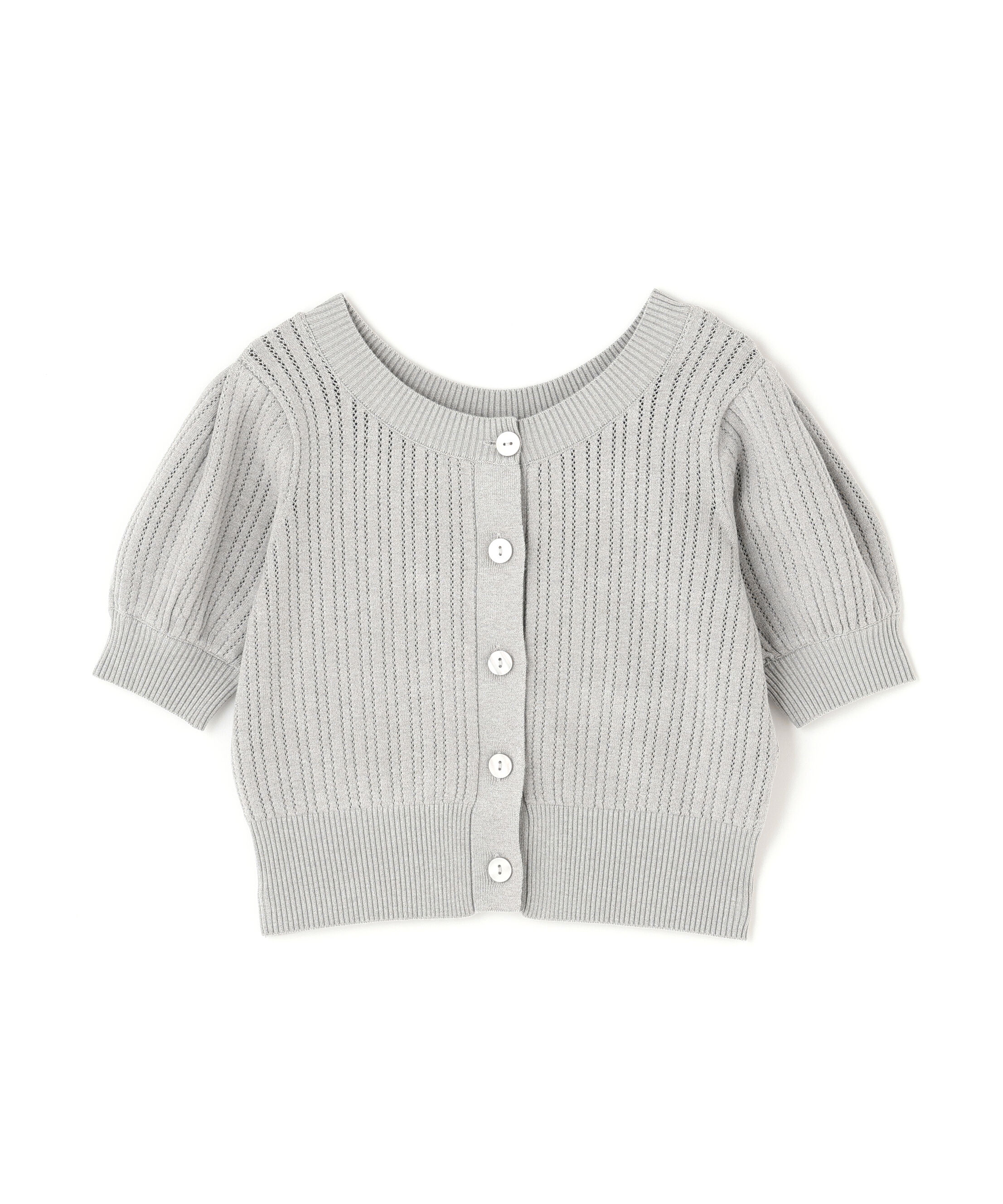  「透かし編み前後2wayカーディガン」|ニット・セーター|