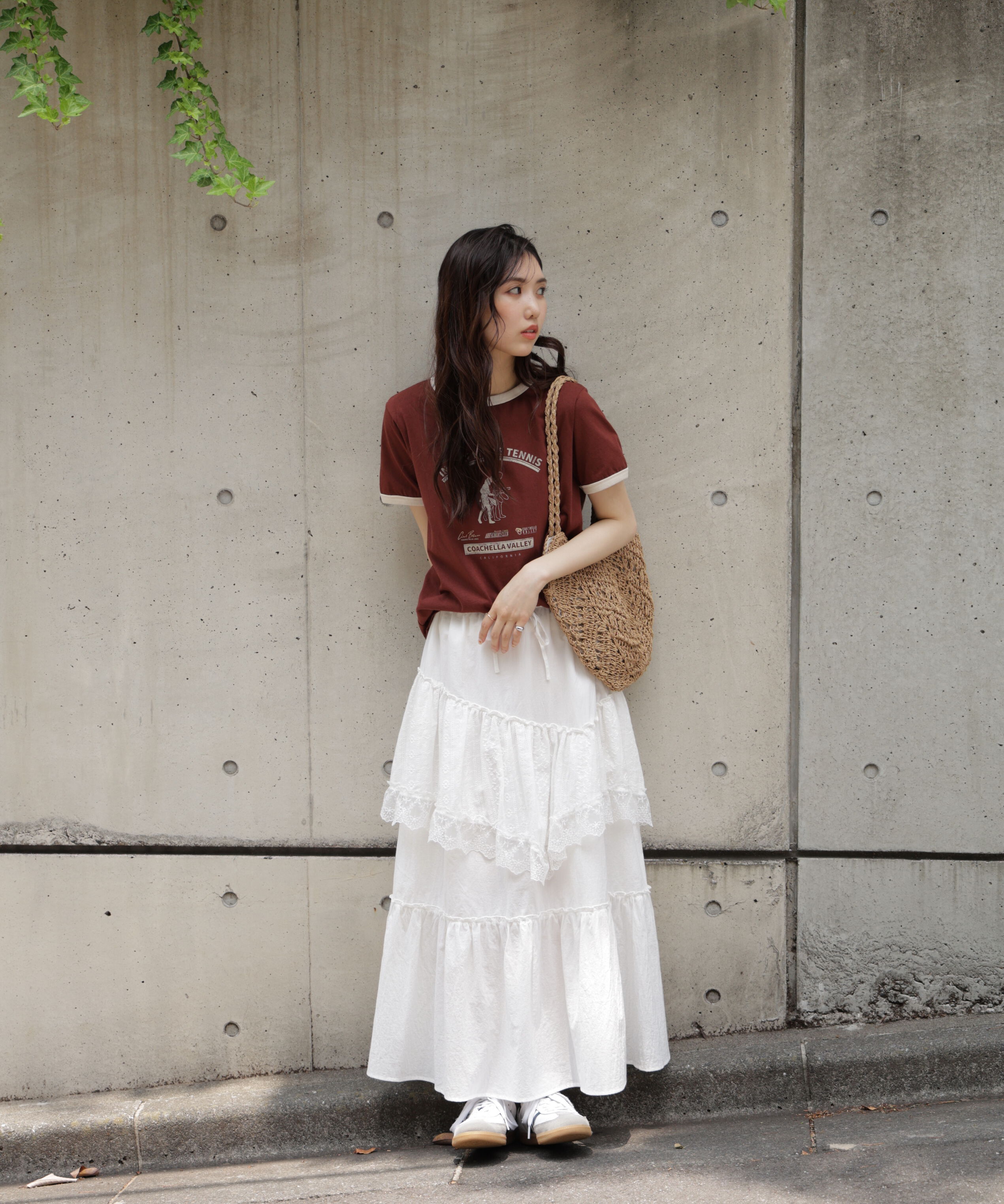  「レトロスポーツプリントTシャツ」|Tシャツ・カットソー|