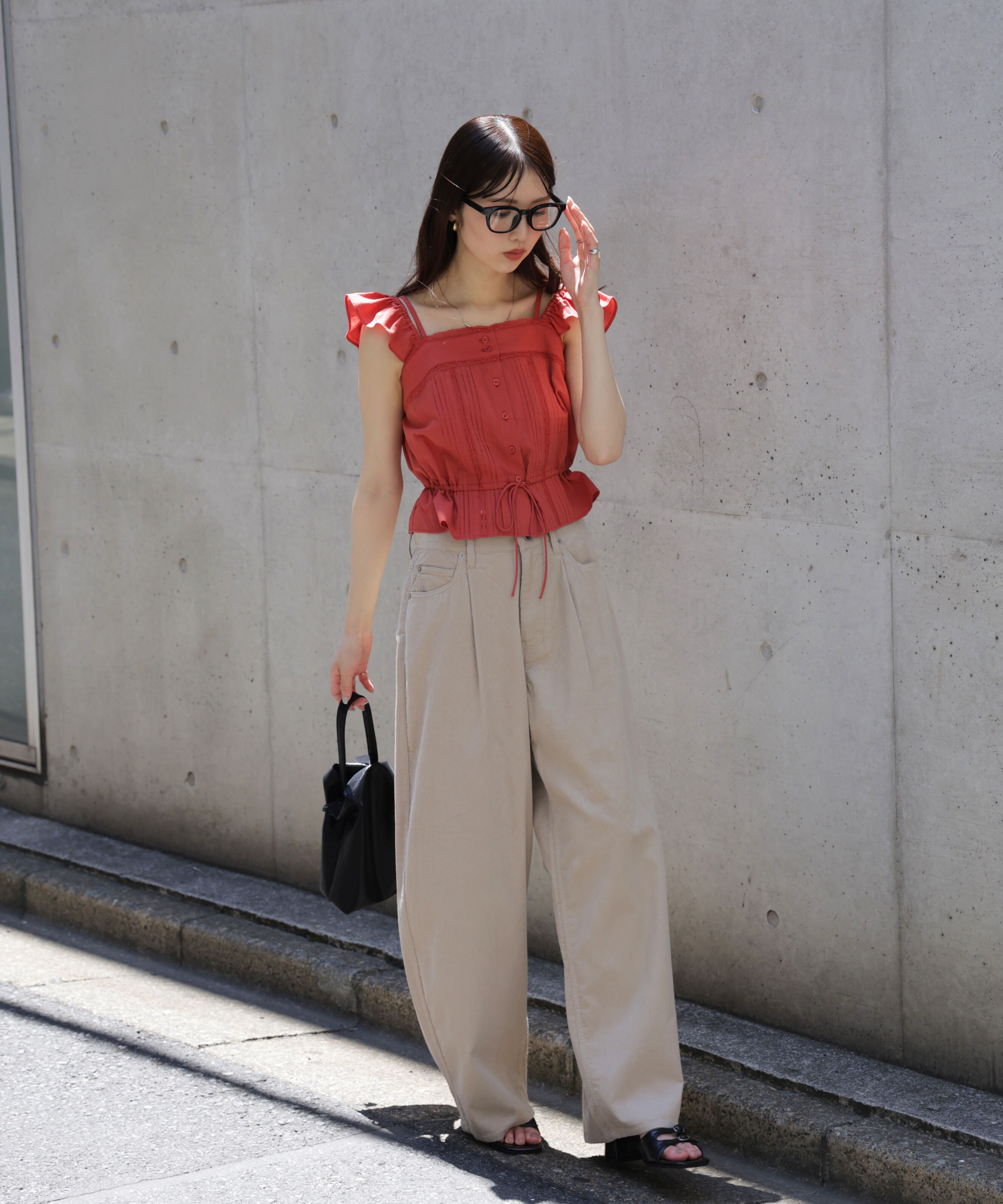  「2wayオフショルキャミブラウス」|シャツ・ブラウス|