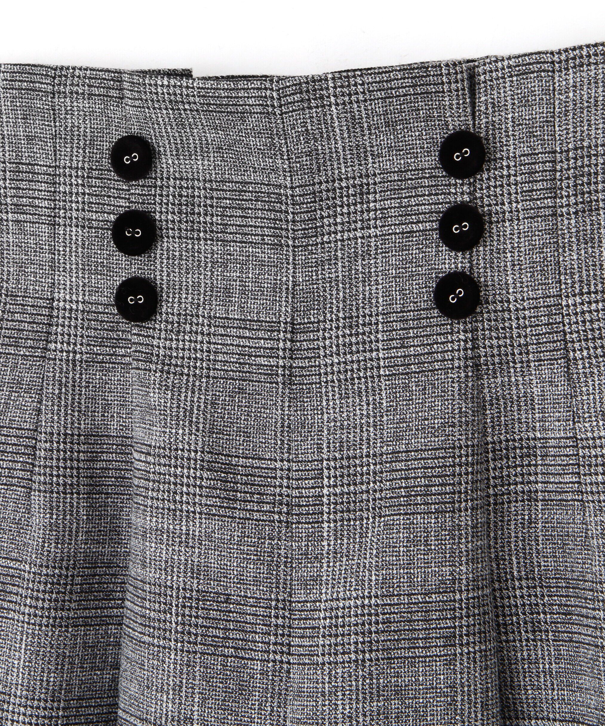  「前釦タックワイドパンツ」|その他|