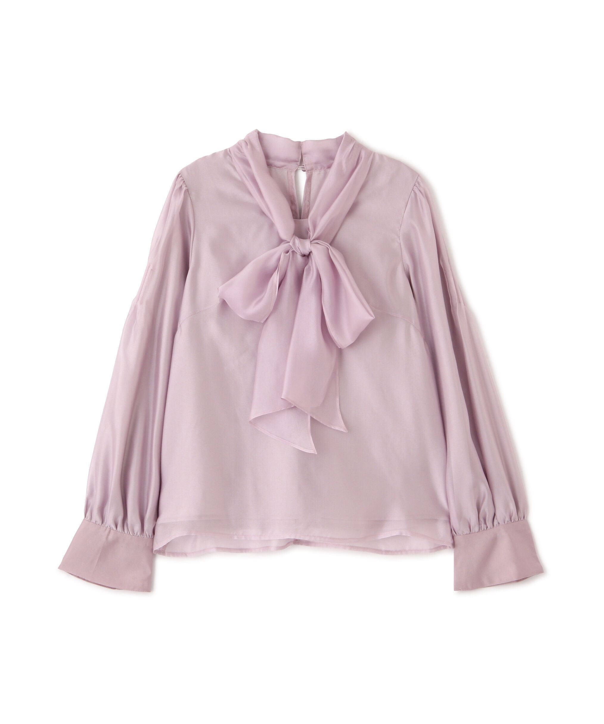  「シャイニーシアーボウタイブラウス」|シャツ・ブラウス|